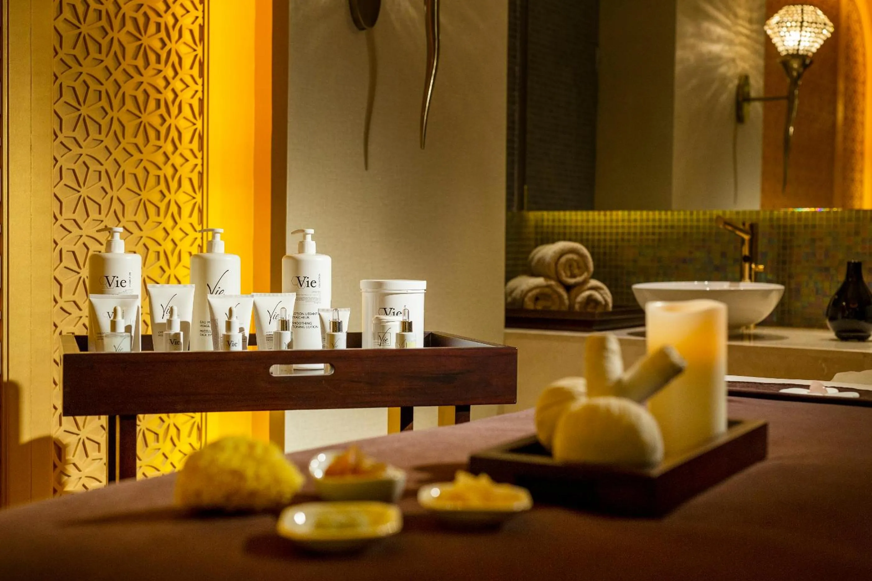 Spa and wellness centre/facilities in Ezdan Palace Hotel