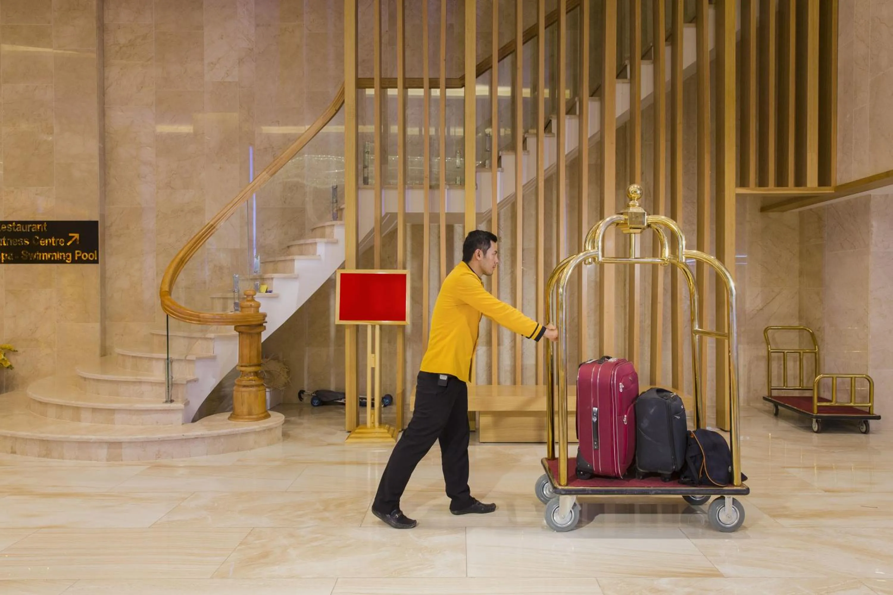 Staff in Dendro Gold Hotel