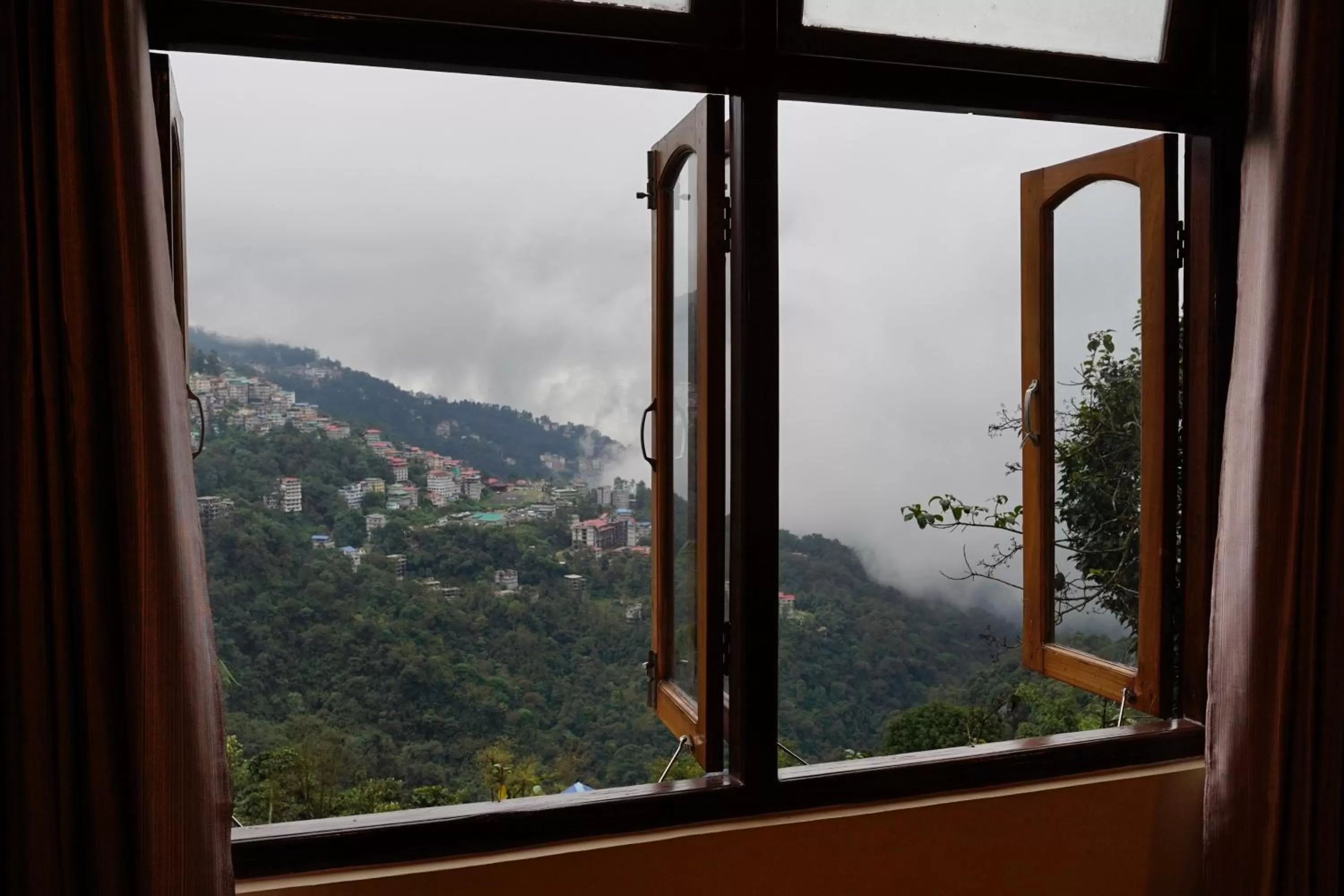 View (from property/room) in Hotel White Lotus Gangtok