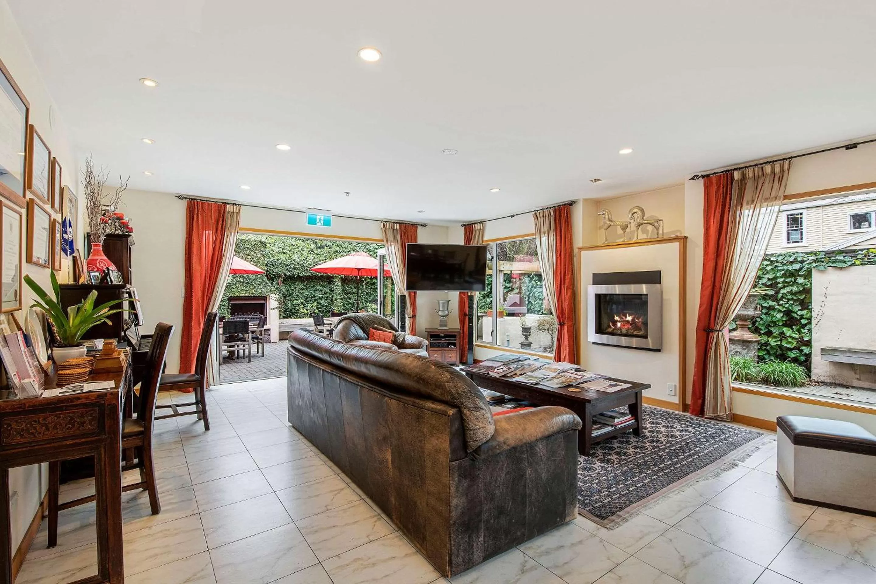 Lobby or reception in The Classic Villa