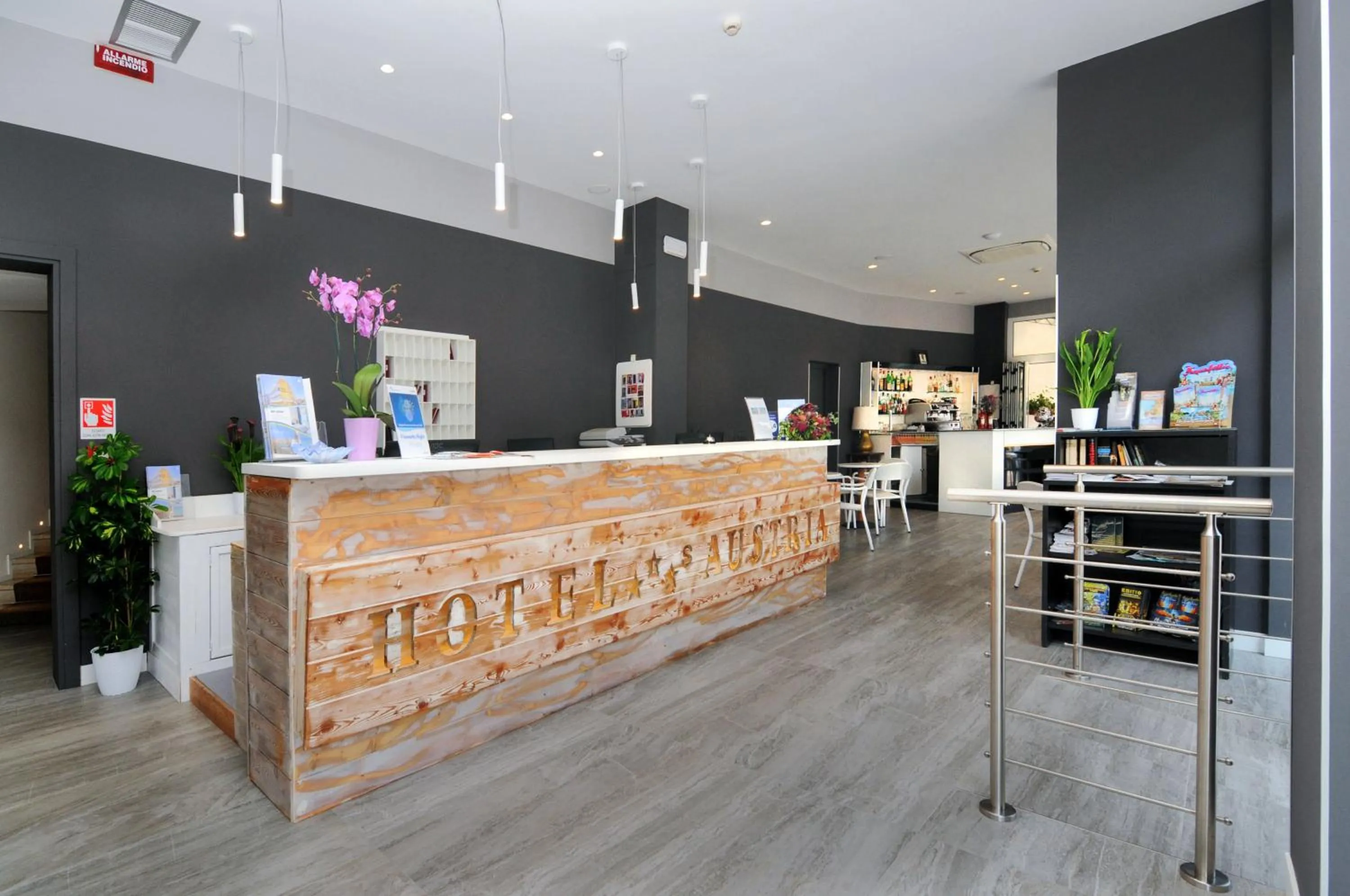 Lobby or reception in Hotel Austria