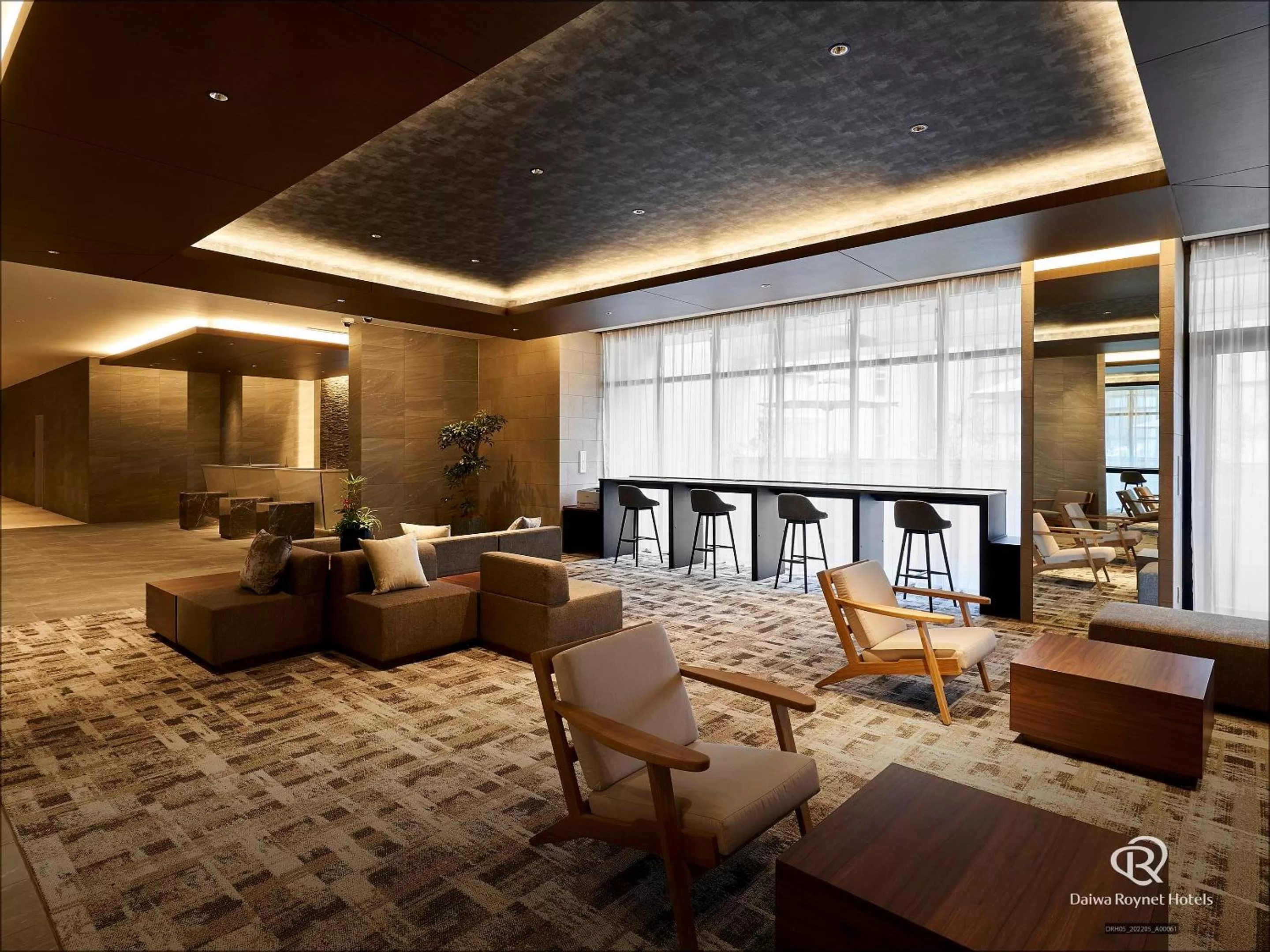 Lobby or reception in Daiwa Roynet Hotel KOBE-SANNOMIYA PREMIER