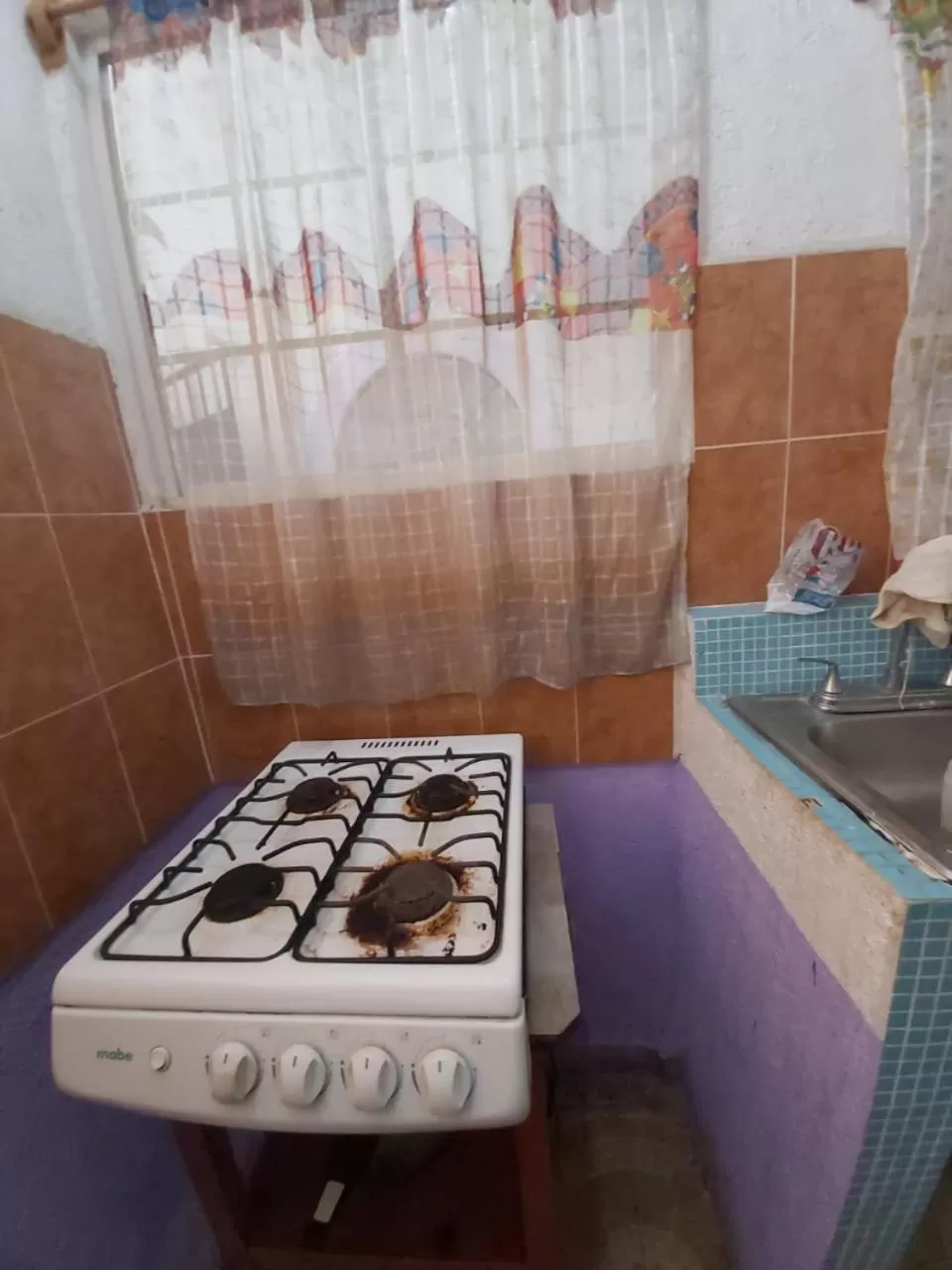 Kitchen or kitchenette in Hotel Ayalamar Manzanillo