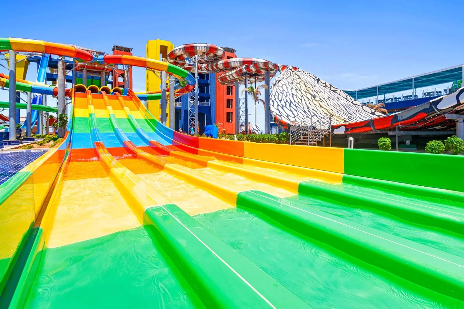 Aqua park in Pickalbatros Jungle Aqua Park - Neverland Hurghada