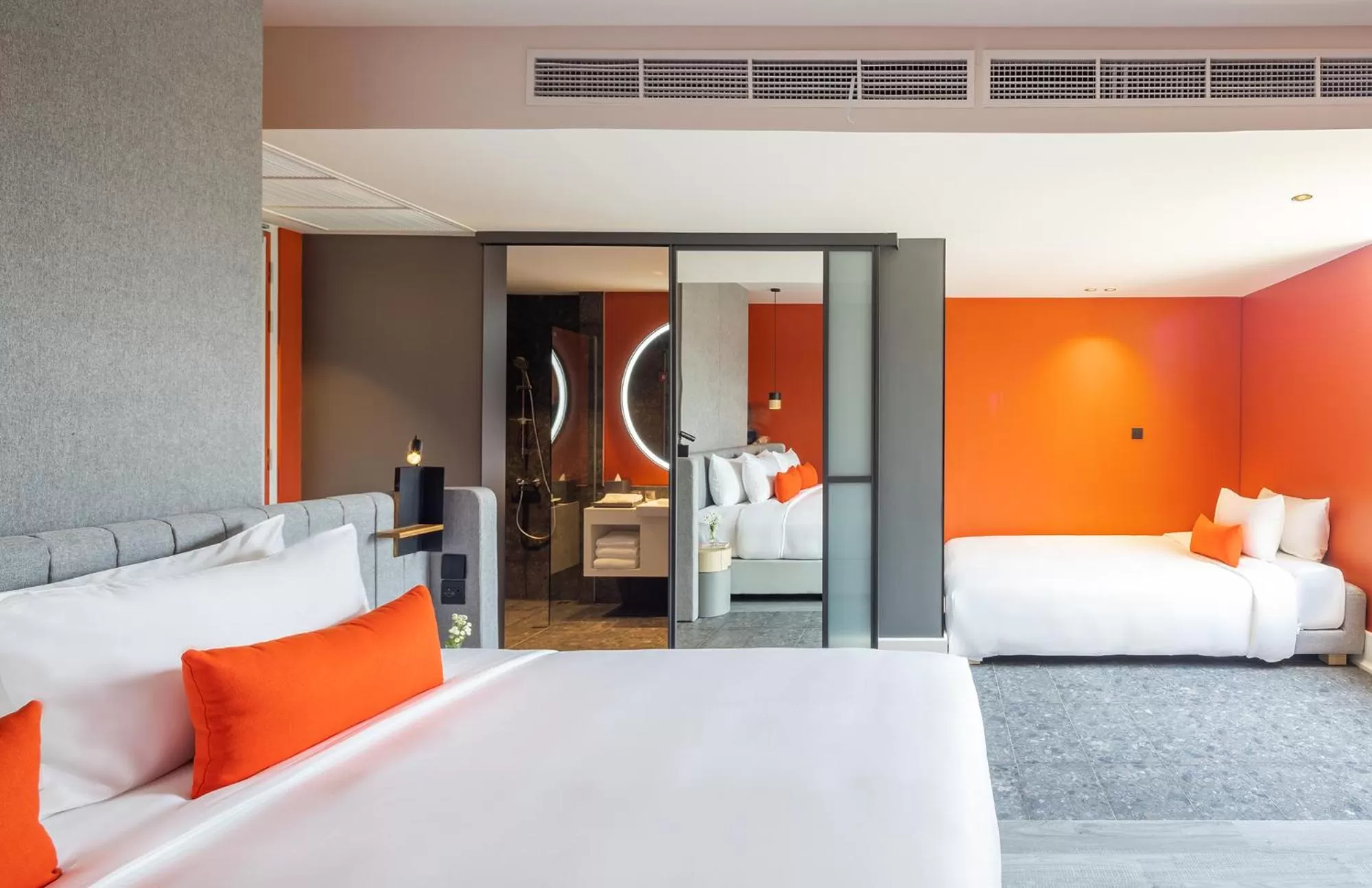 Bedroom, Bed in Travelodge Nimman