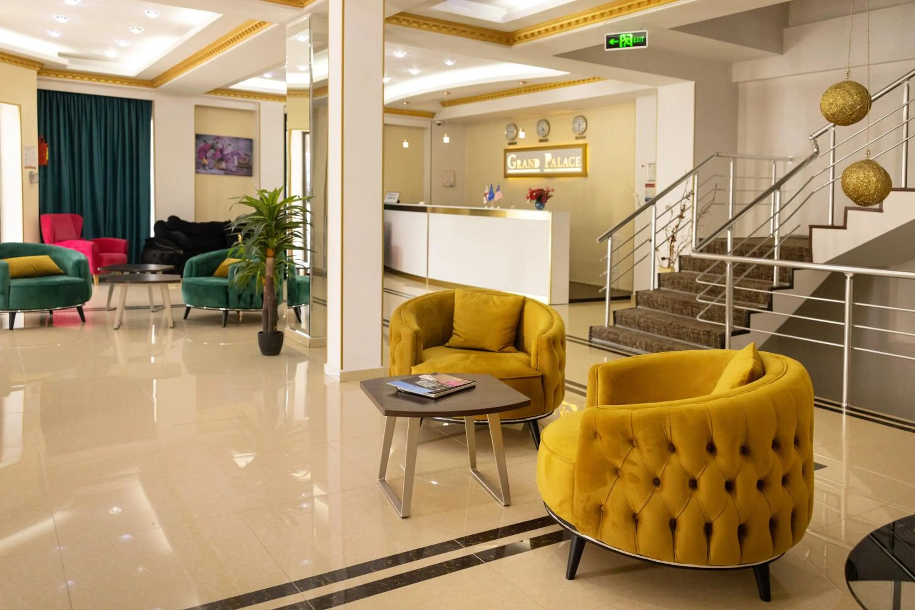 Lobby or reception in Hotel Grand Palace