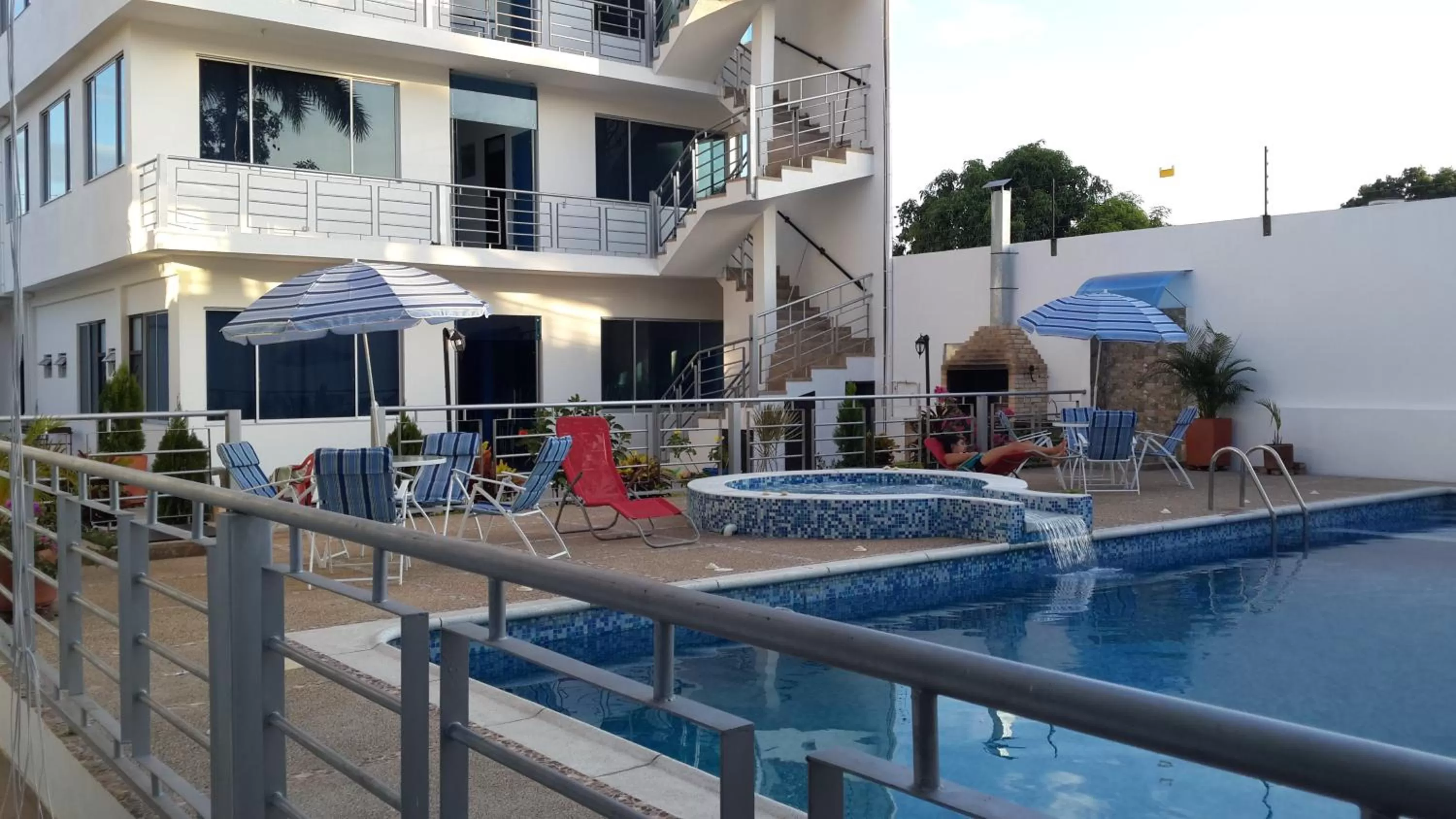 Swimming Pool in Tropical Resort Tocaima