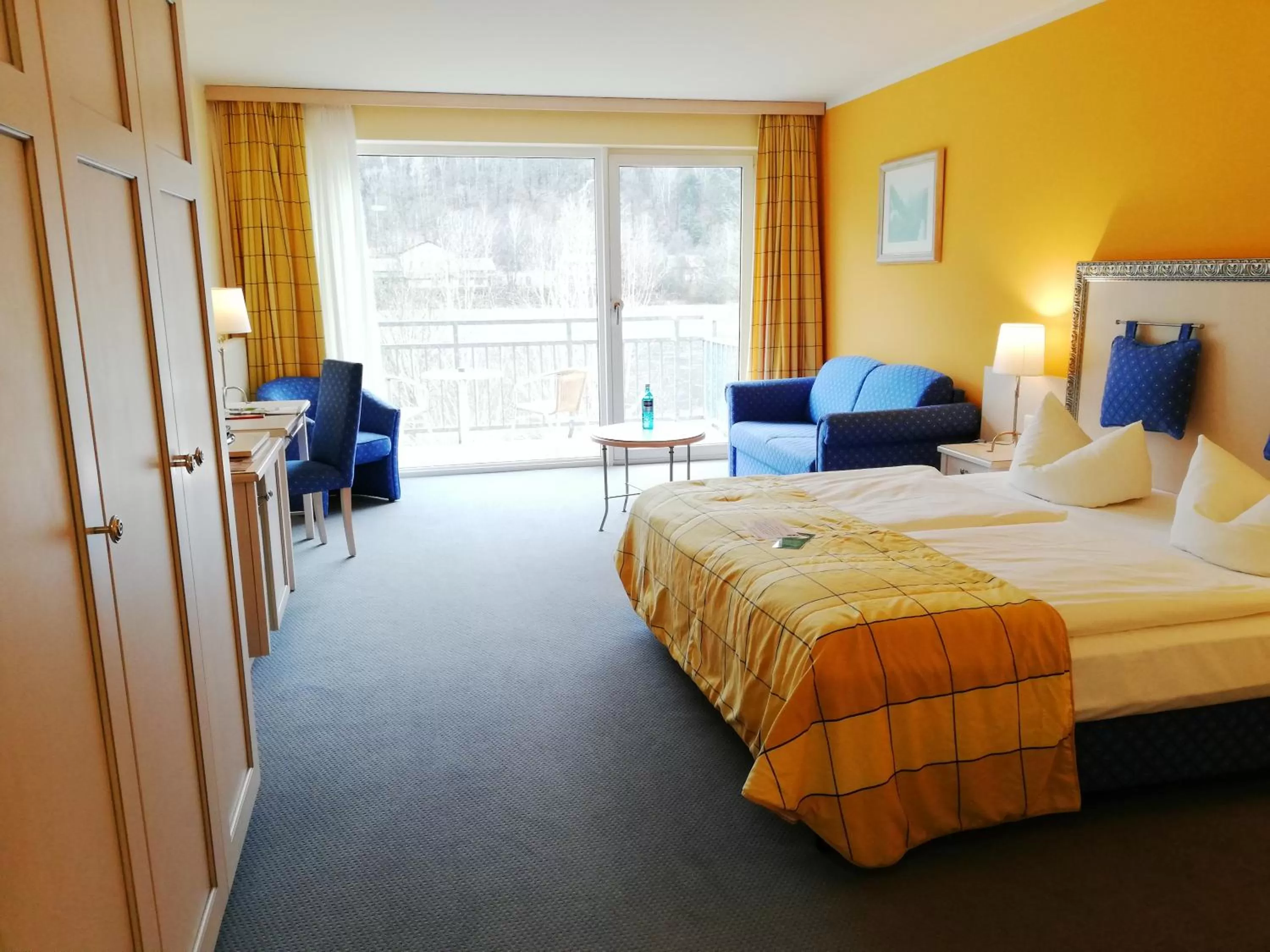 Photo of the whole room, Bed in Parkhotel Bad Schandau mit SPA