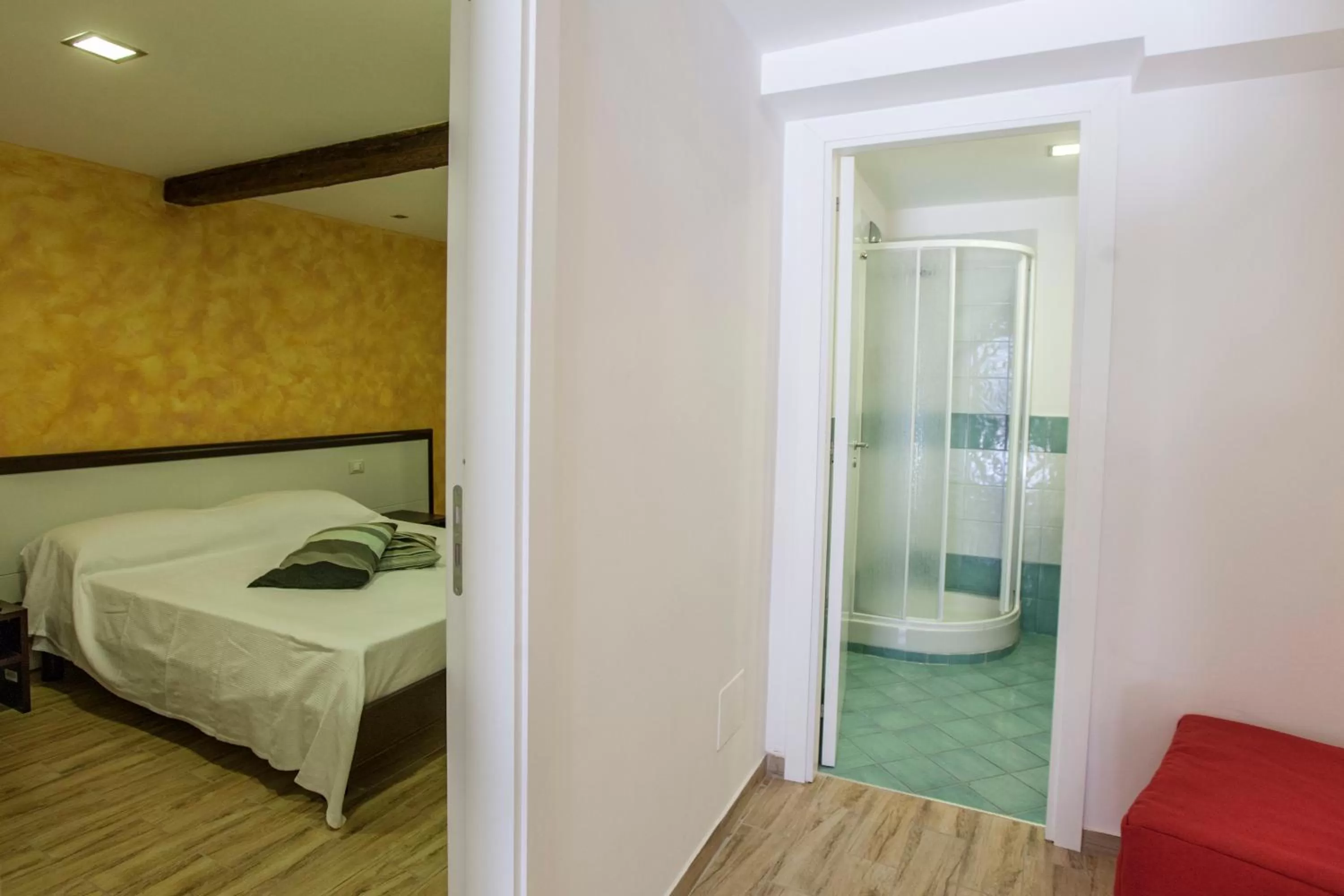 Bathroom, Bed in Cortile Antico