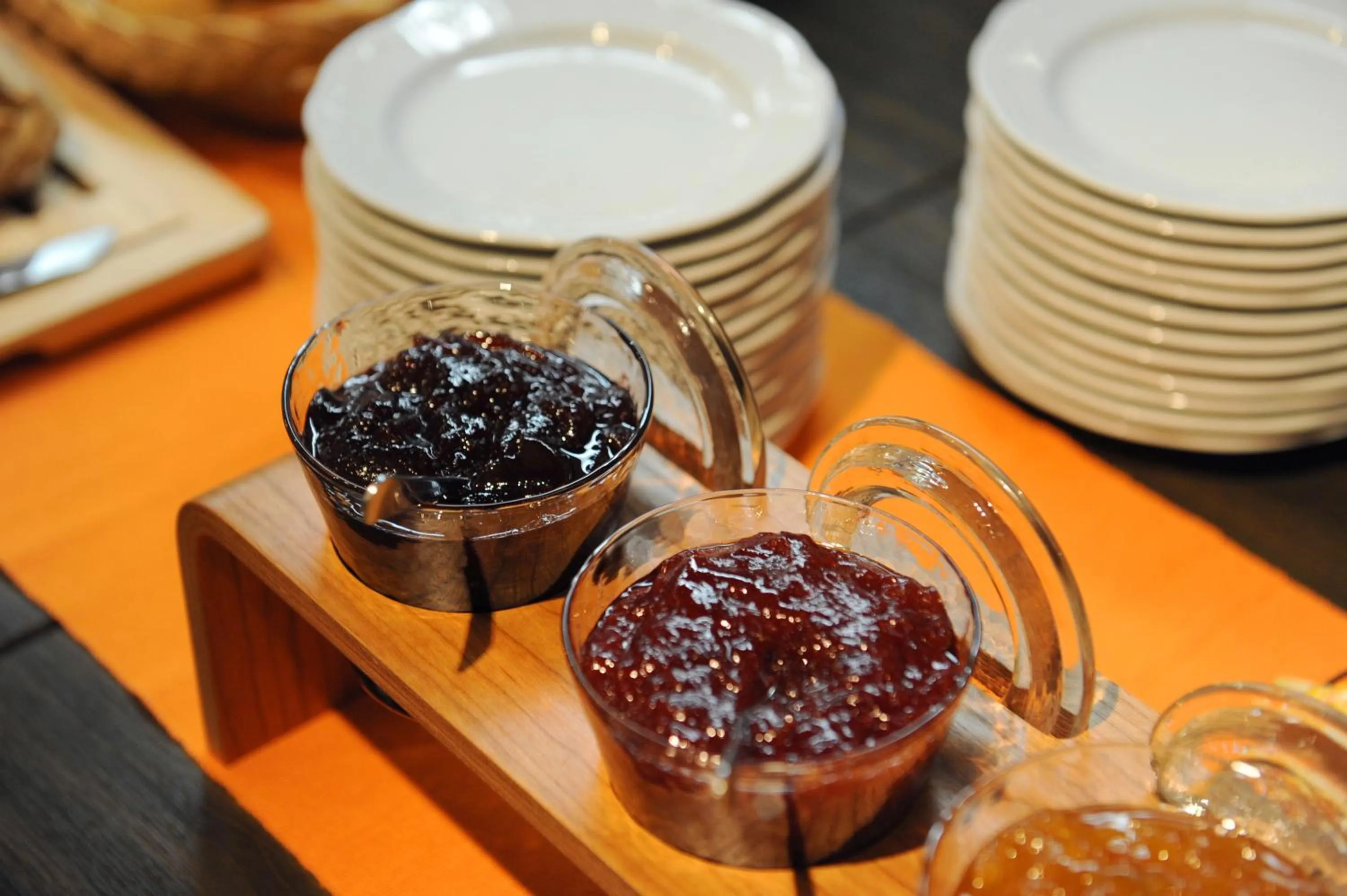 Buffet breakfast in Hotel Dischma