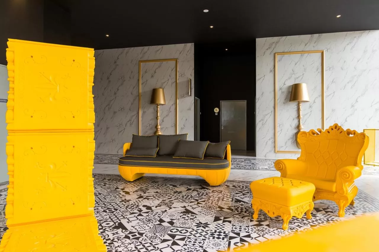 Seating area in Arte Mont Kiara Hotel Suite