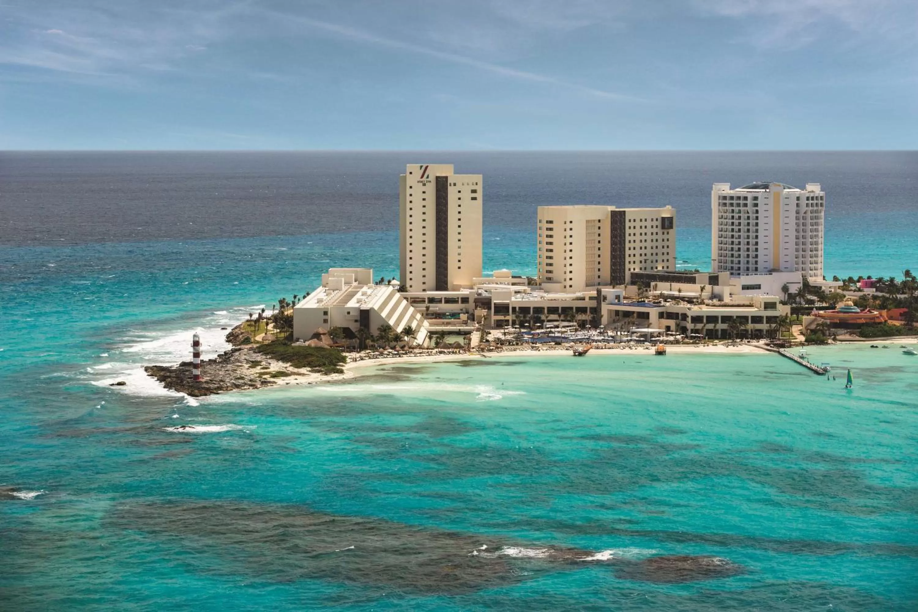 Property building in Hyatt Ziva Cancun All-Inclusive