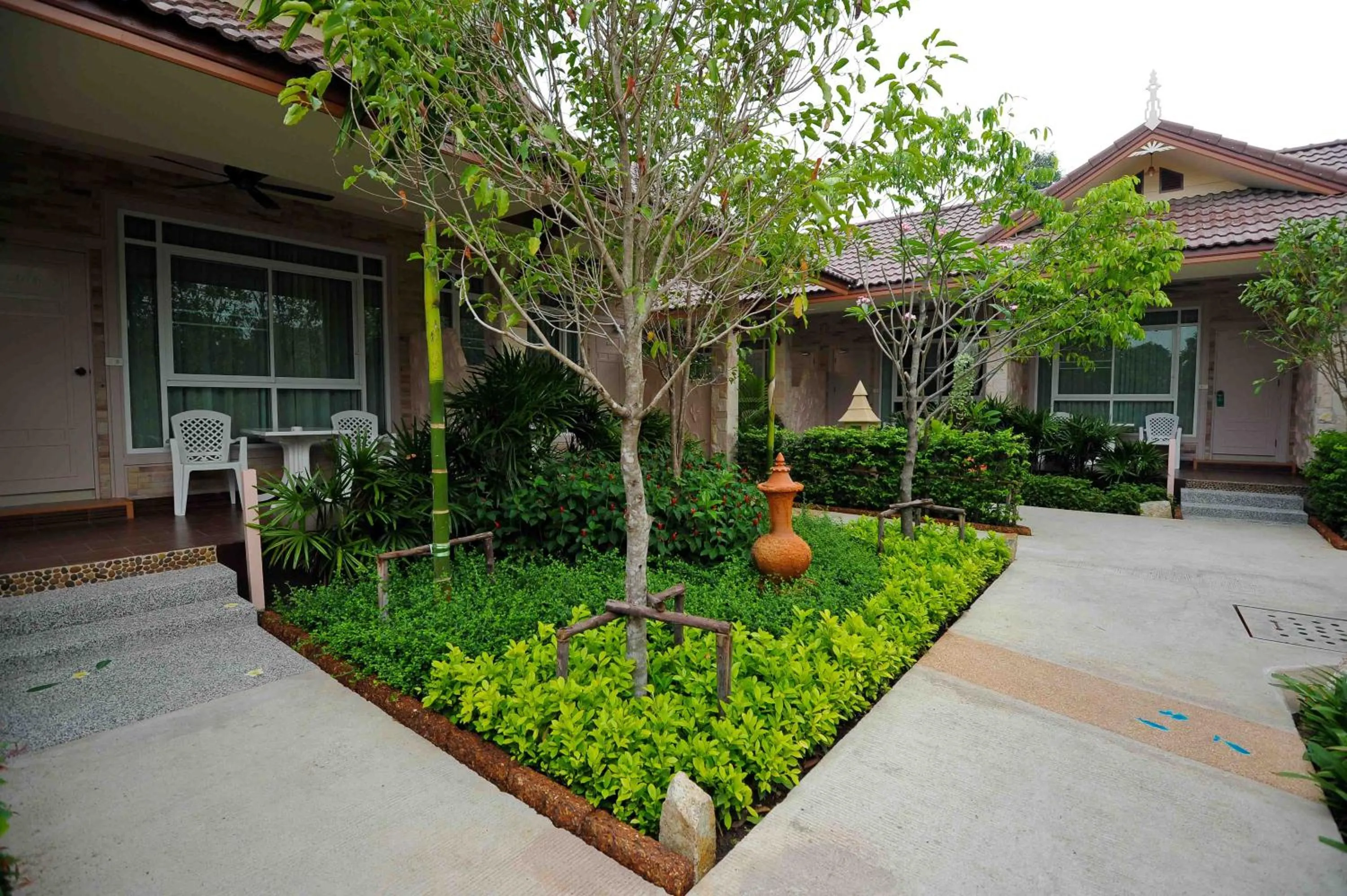 Garden in Villa Wanida Garden Resort