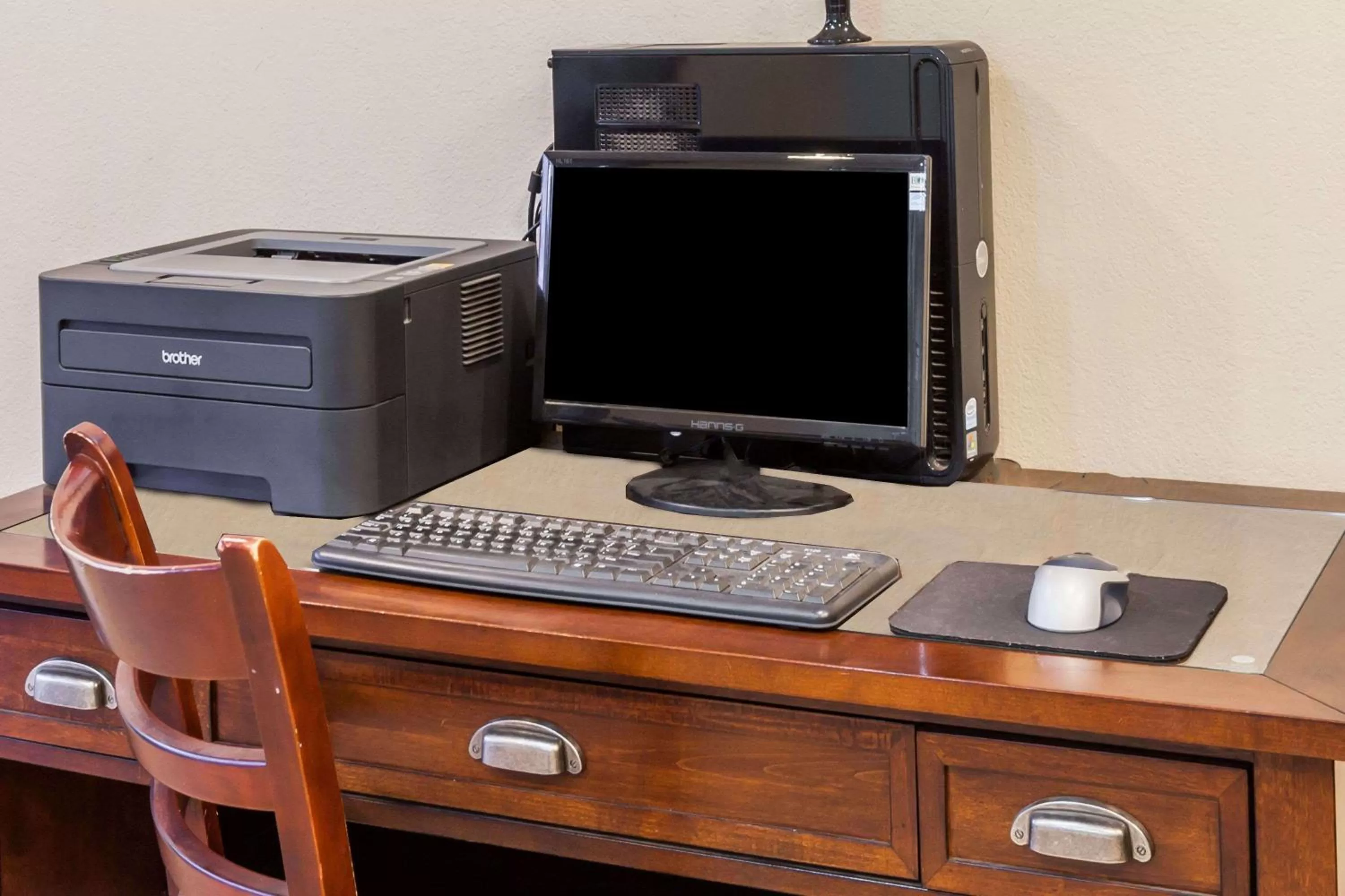 On site in Days Inn by Wyndham Santa Maria