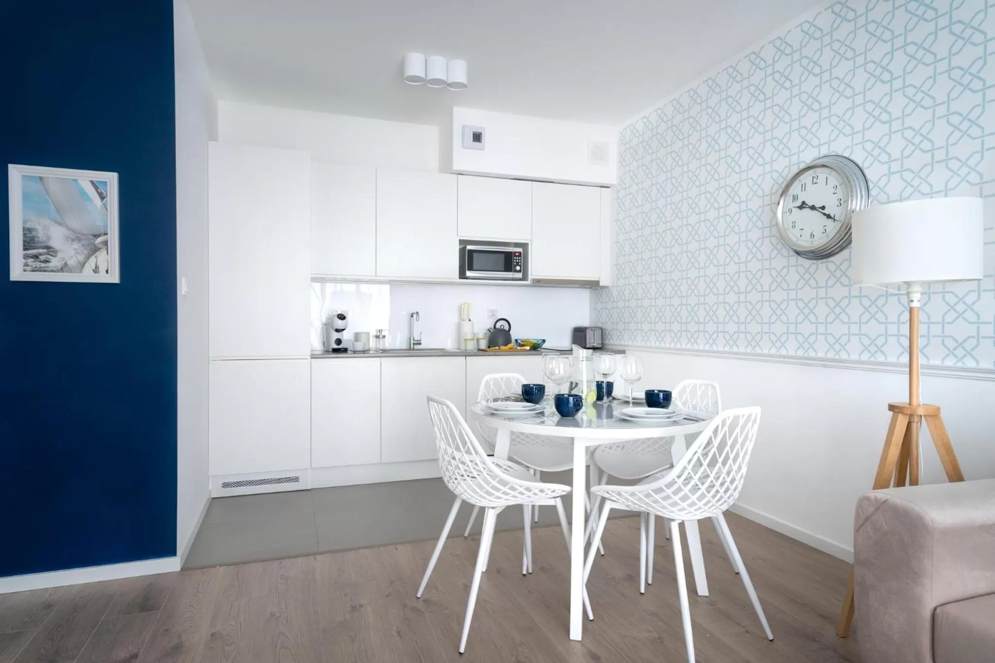 Kitchen or kitchenette in Symphony Modern Tower Apartamenty