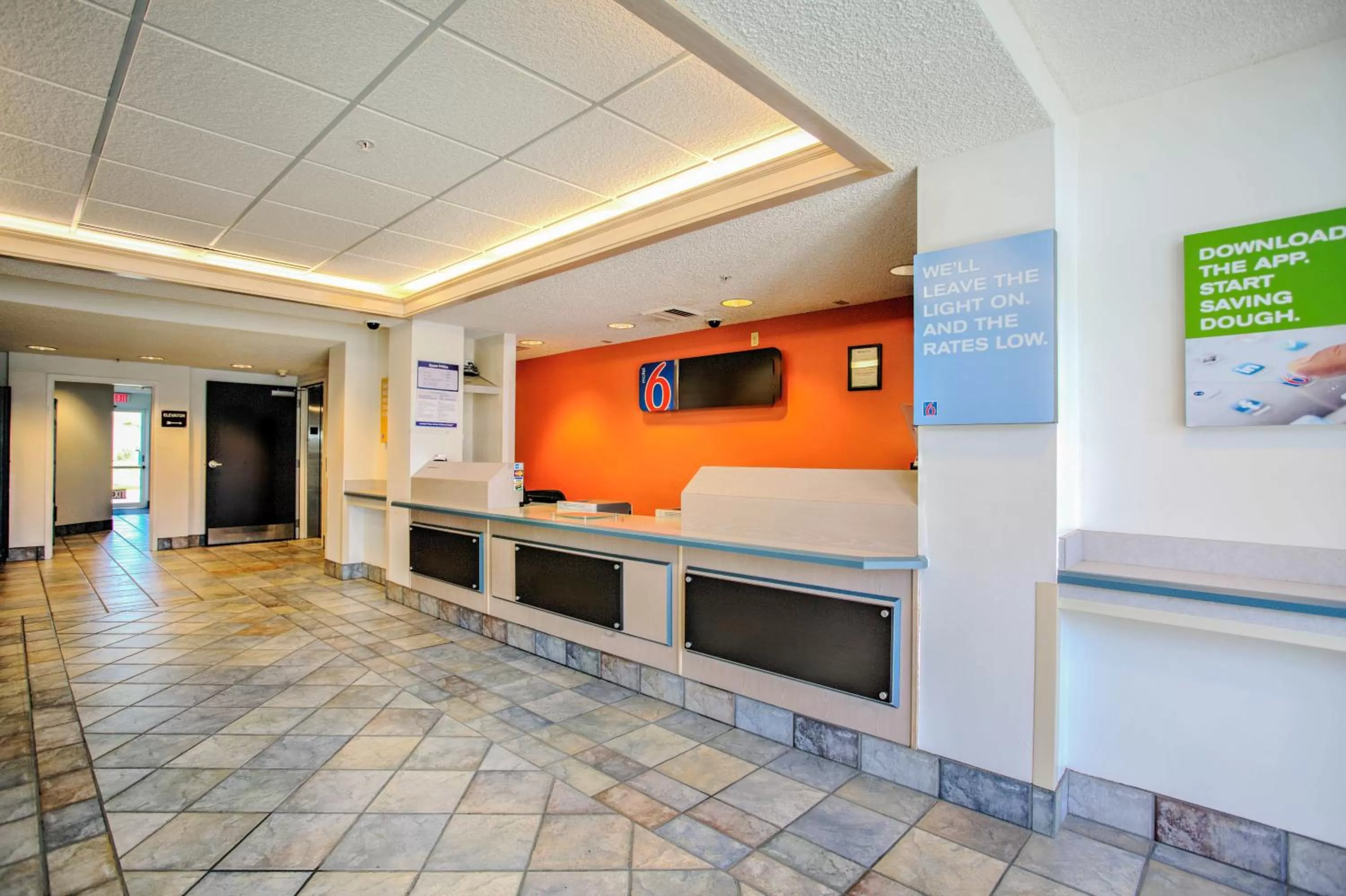 Lobby or reception in Motel 6-Missoula, MT