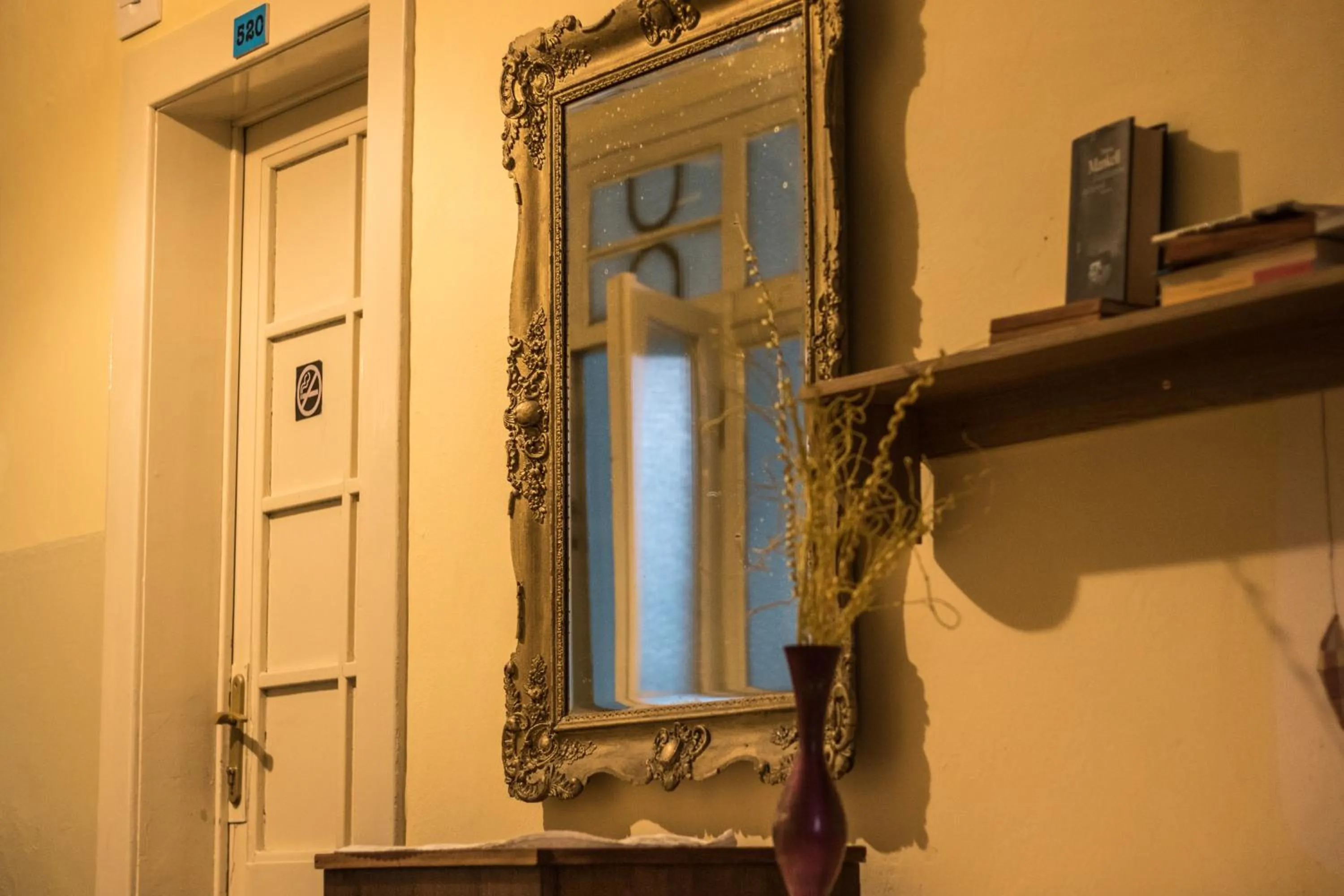 Decorative detail in Hostel Dakura