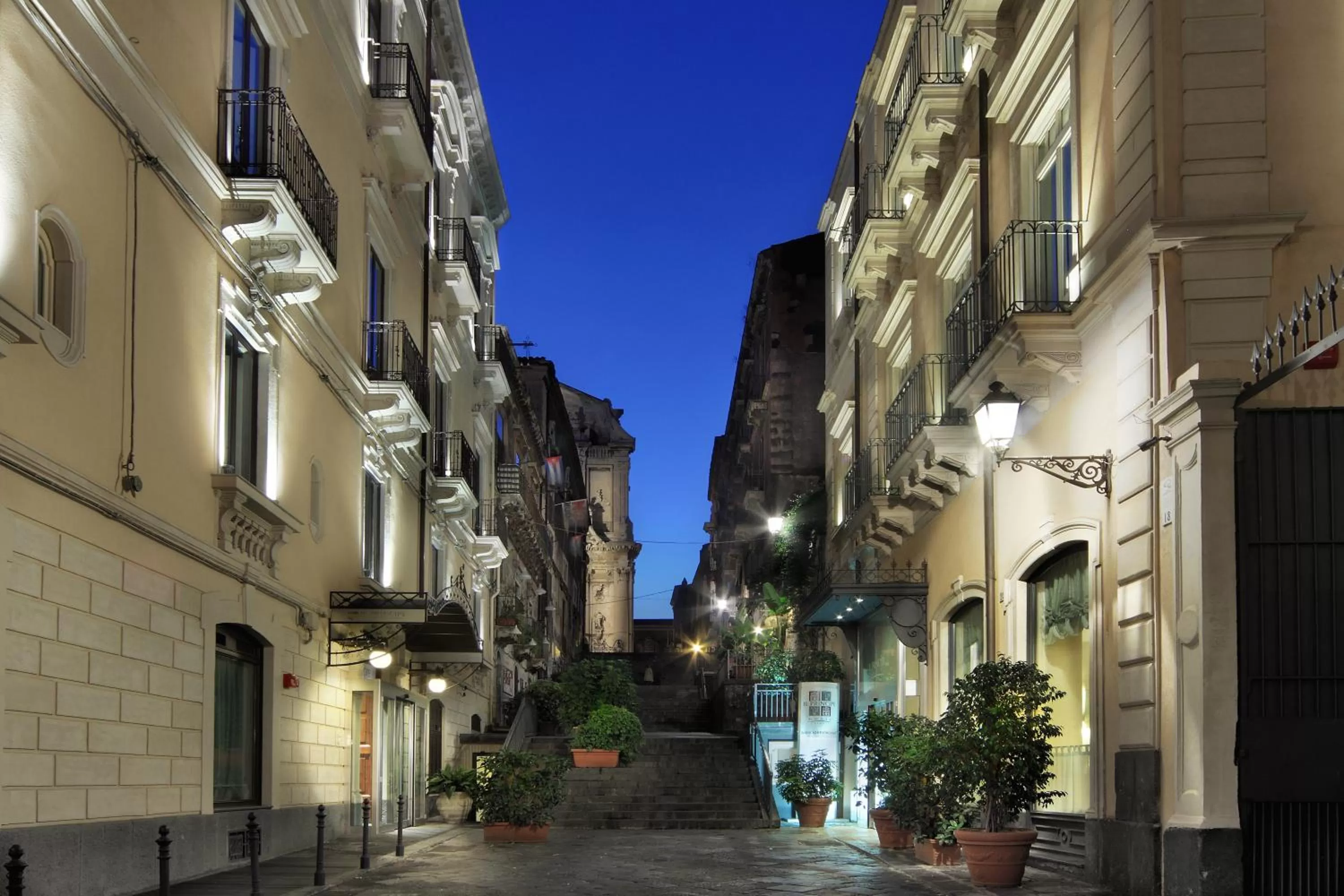 Property building in Il Principe Hotel Catania