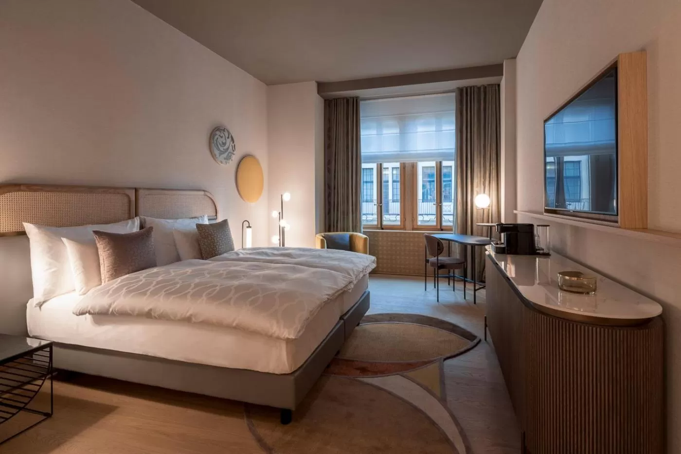 Bedroom, Bed in Hotel Märthof Basel