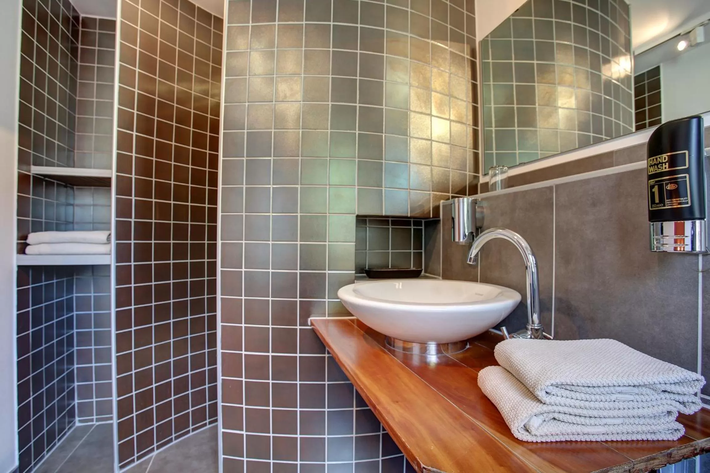 Bathroom in Hafner Hotel- Apartment