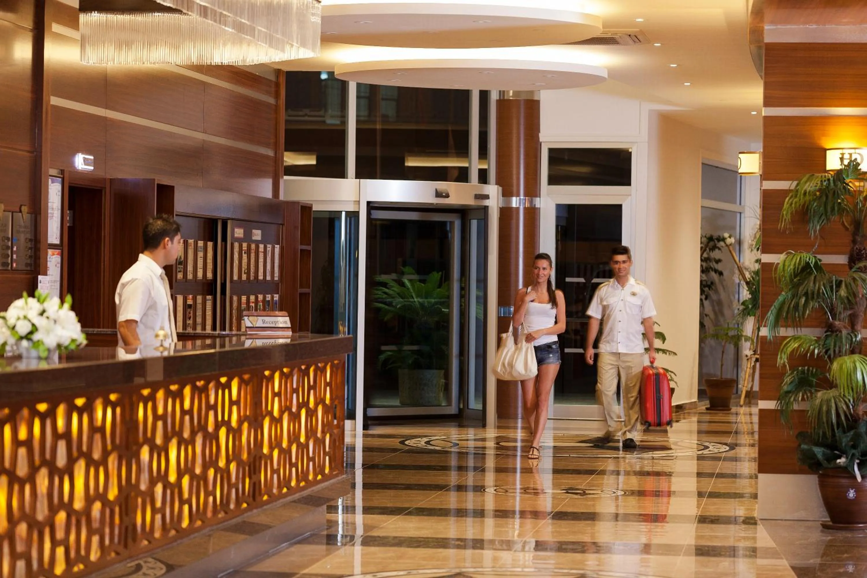 Lobby or reception in Diamond Hill Resort Hotel