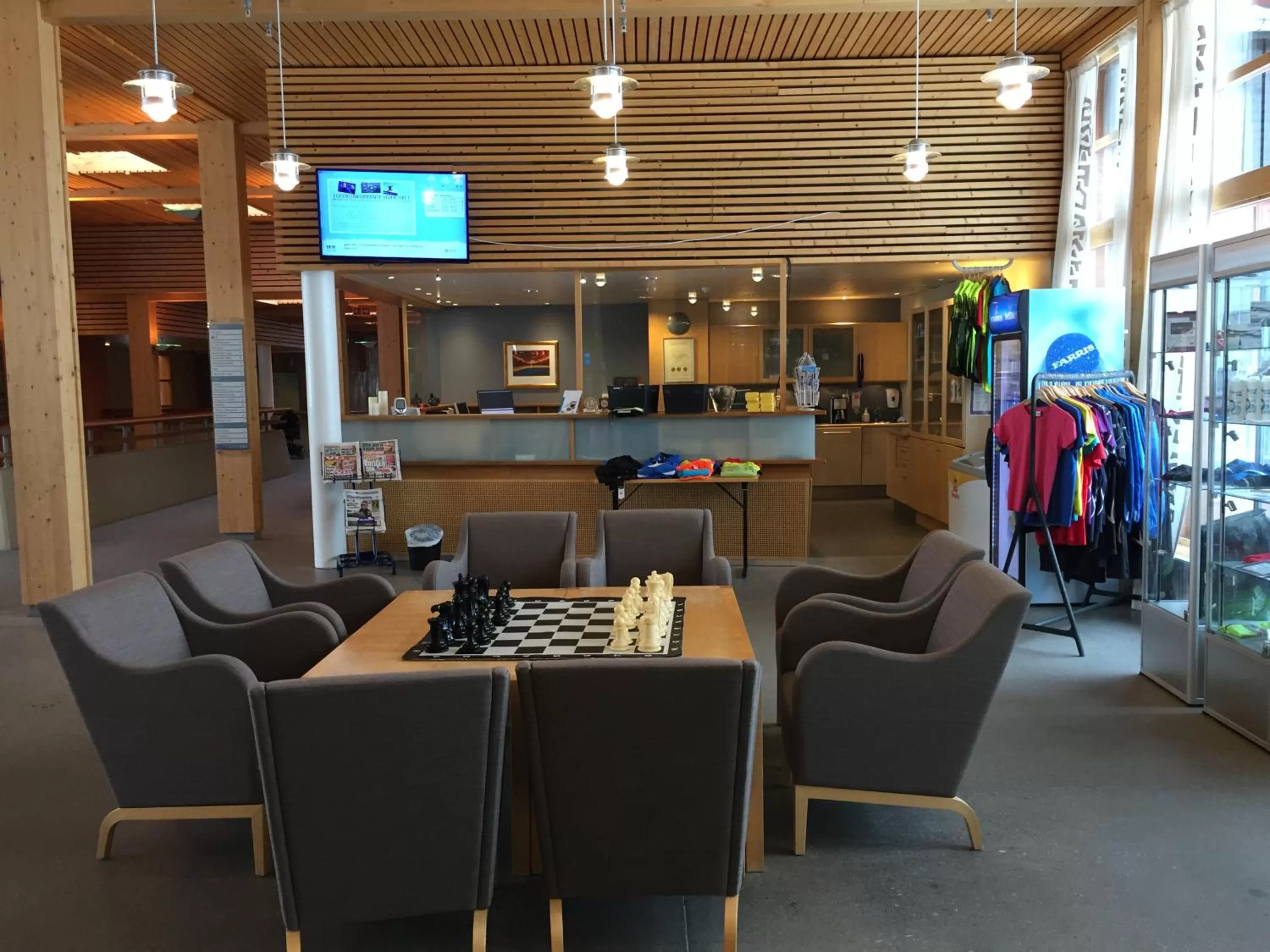 Lobby or reception in Unicare Røros Gjesteovernatting