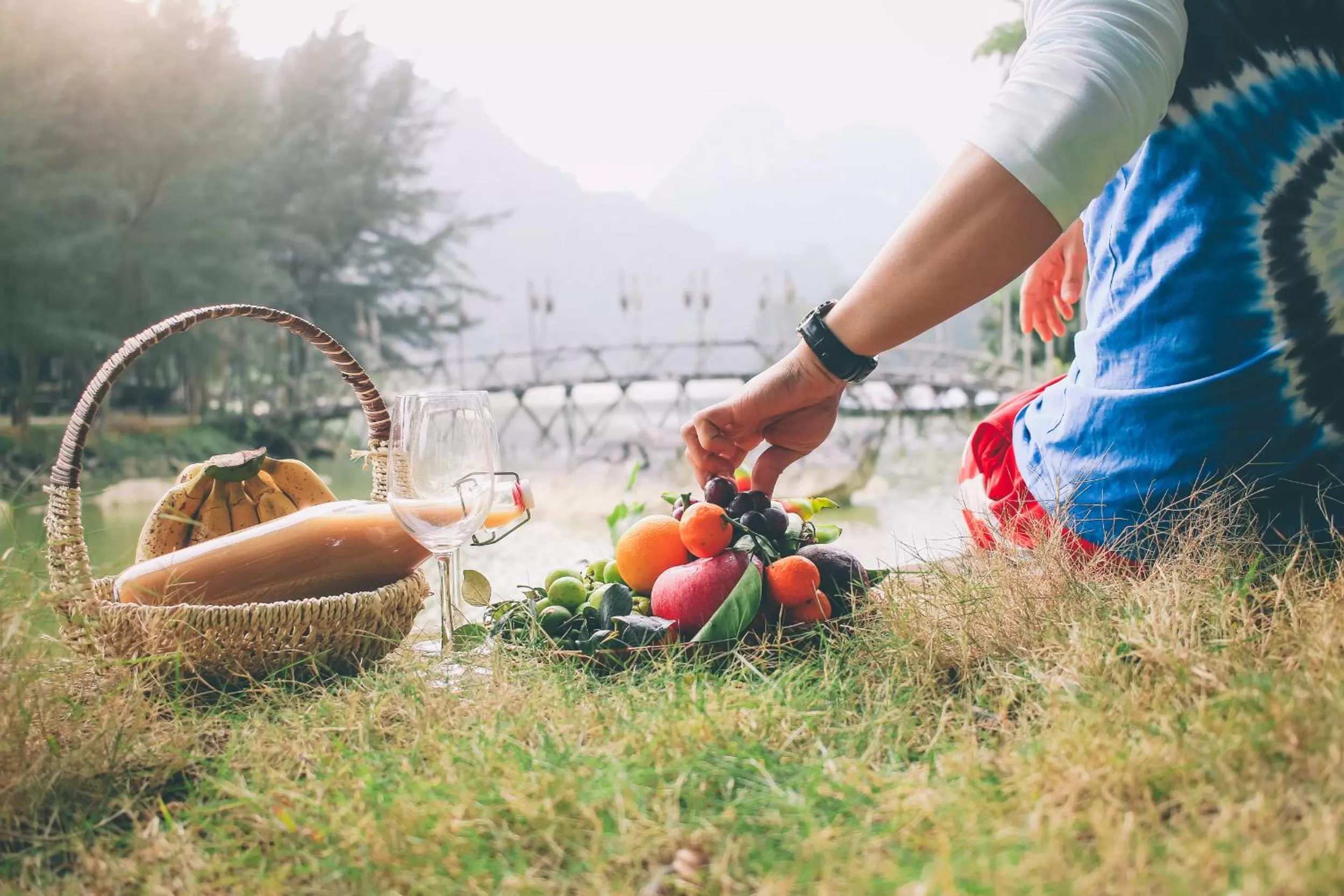 Natural landscape in Thung Nham Resort