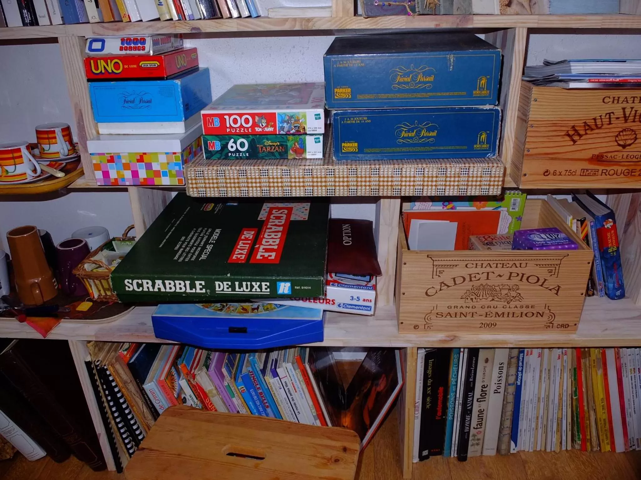 Library in La Chambre Du Voyageur