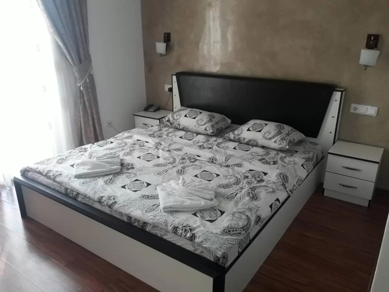 Bed in Hotel Albatros