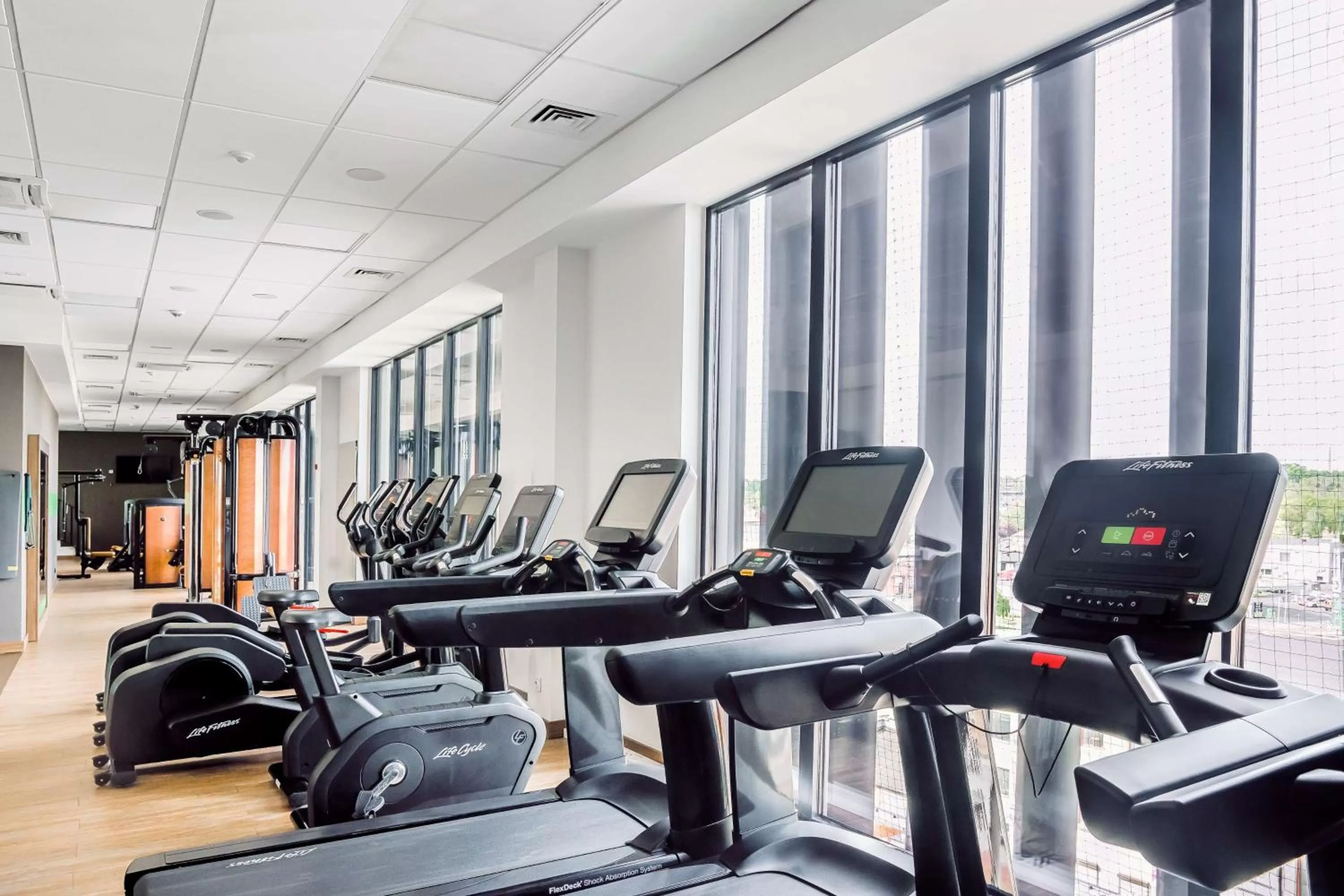 Fitness centre/facilities in Hampton By Hilton Kalisz
