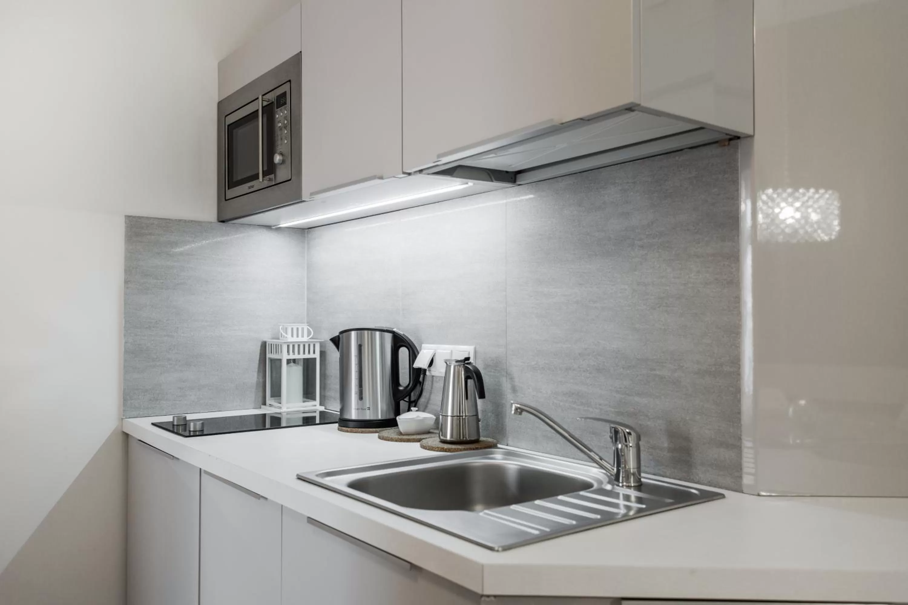 Kitchen or kitchenette in 4Seasons﻿ Apartments Cracow