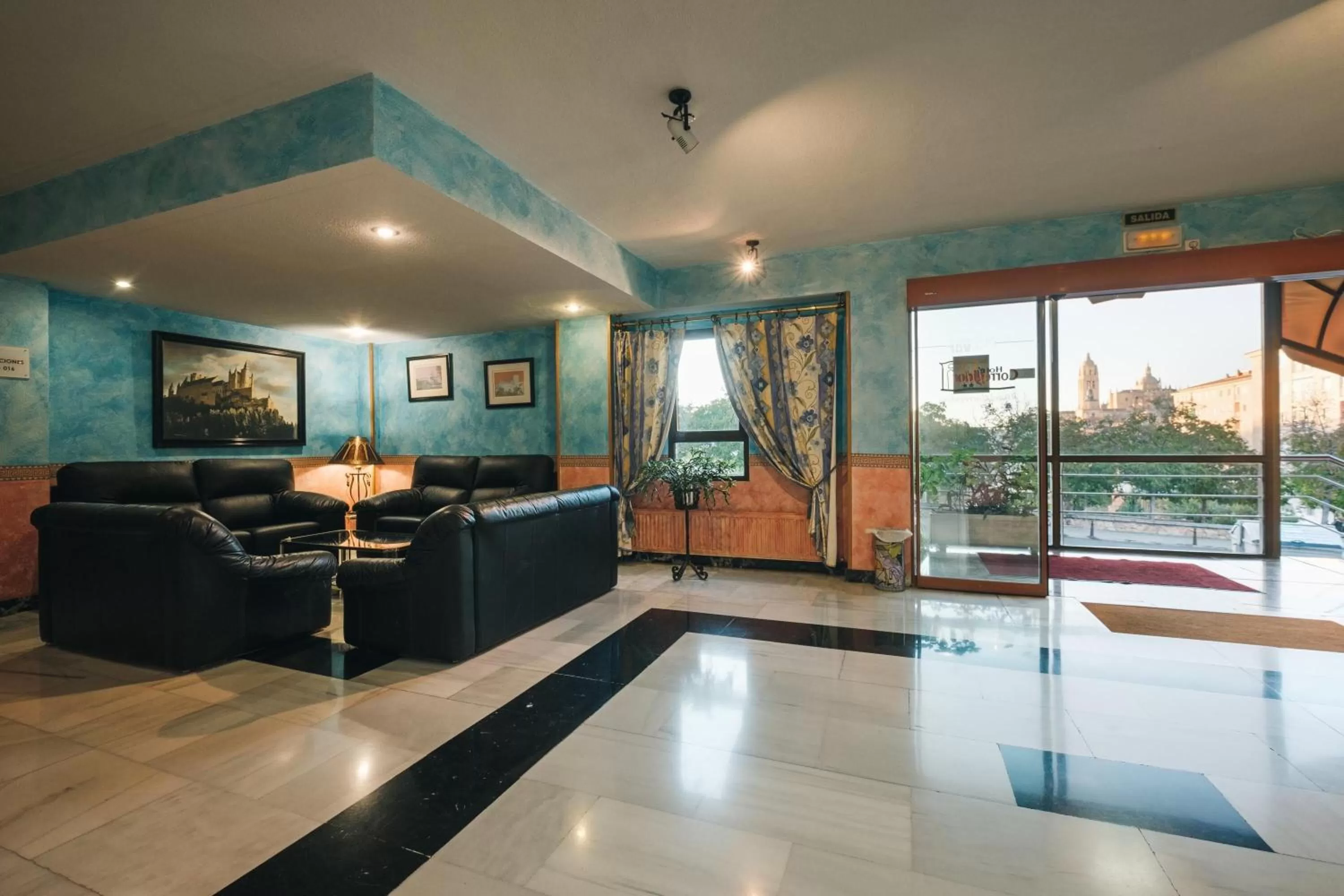 Lobby or reception in Hotel Corregidor