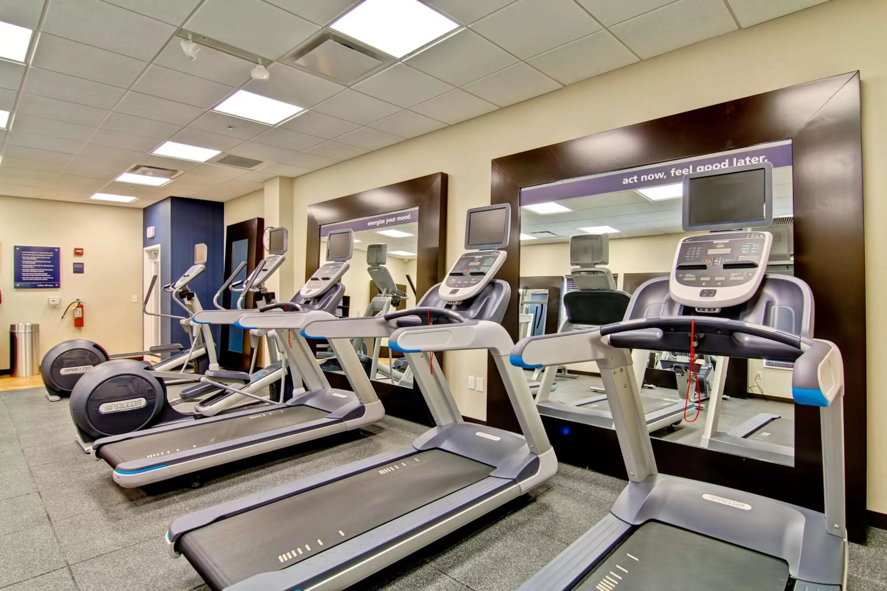 Fitness centre/facilities in Hampton Inn & Suites Detroit/Troy