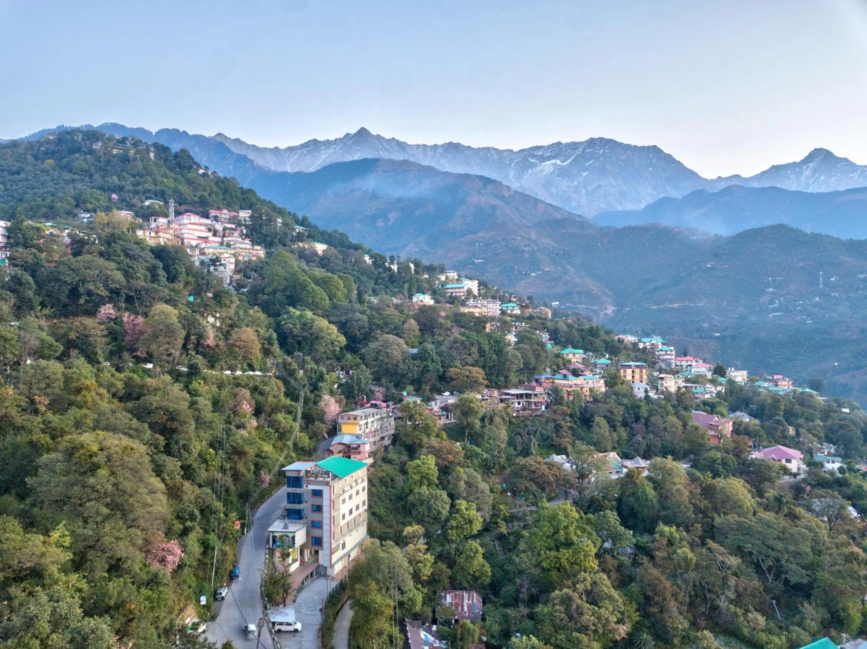 City view in Hotel Bliss Valley - Hotel in Dharamshala