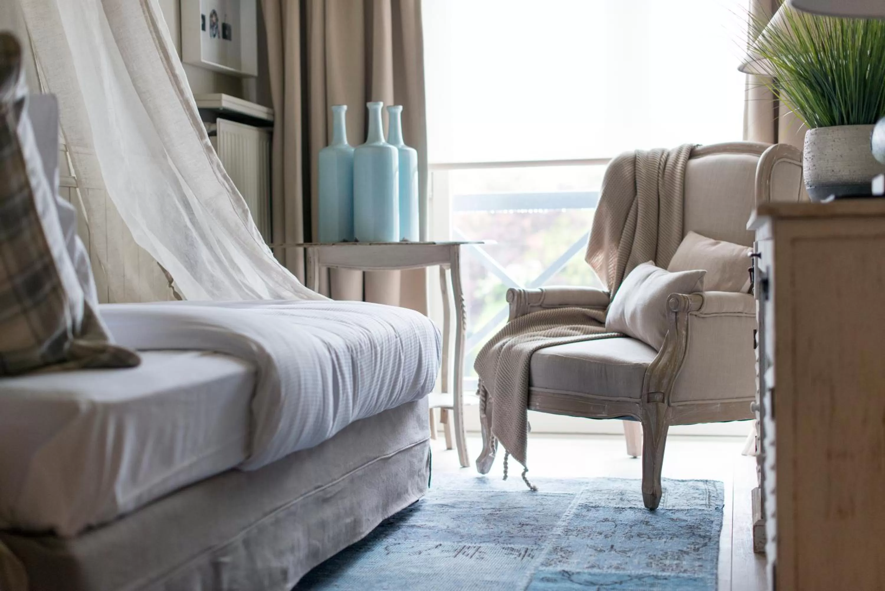 Seating Area in Lebeau 19 Hotel