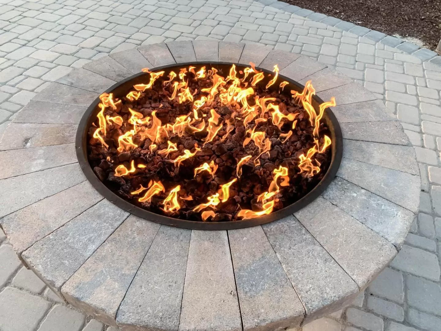 fireplace in A Place at the Beach III