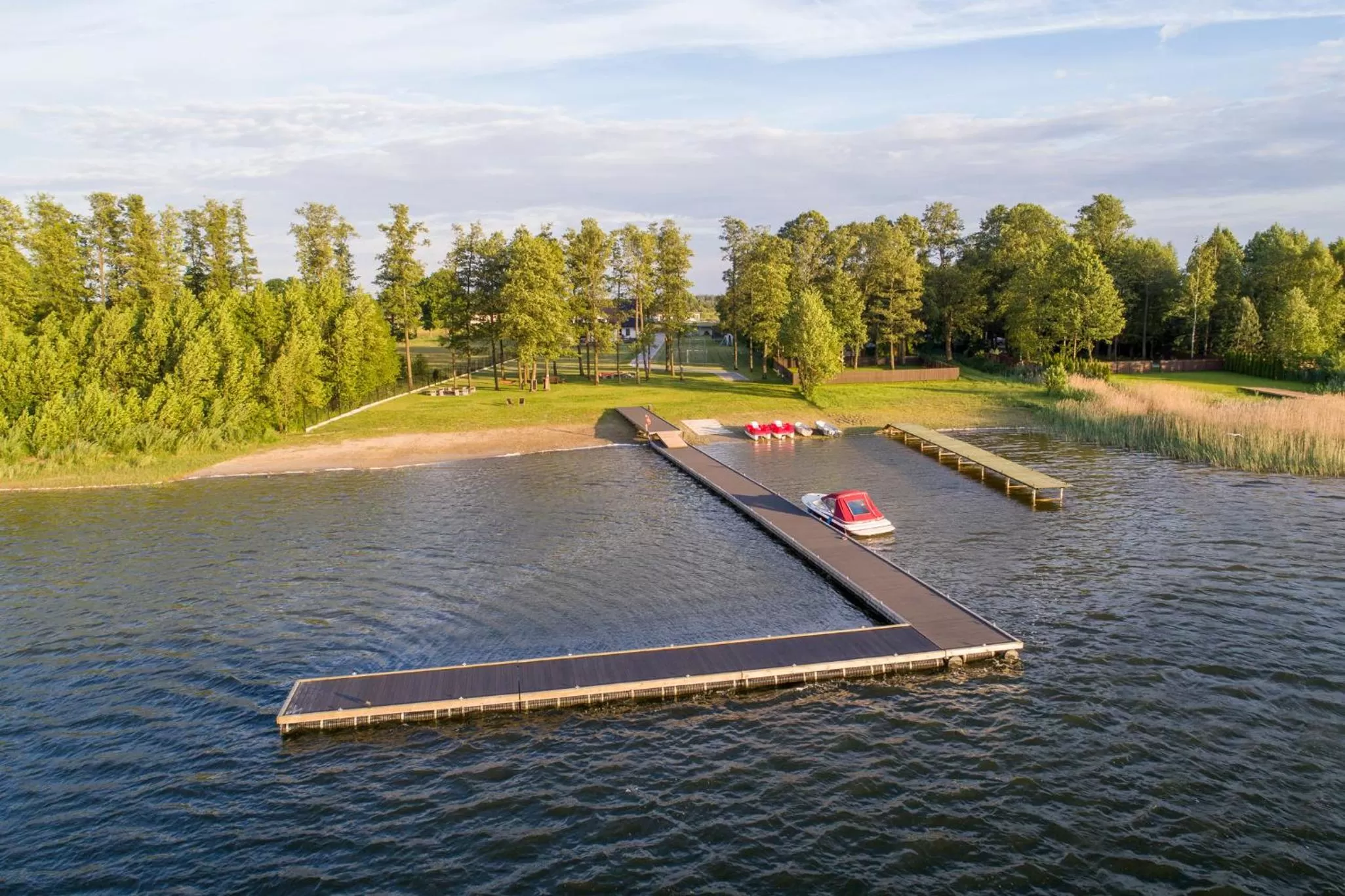 Natural landscape in Apartamenty Zielona Lipka