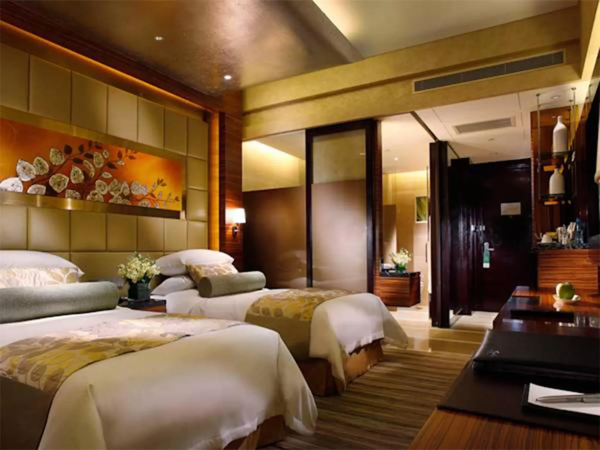 Deluxe Twin Room in Kempinski Hotel Yinchuan Deluxe Twin Room in Kempinski Hotel Yinchuan