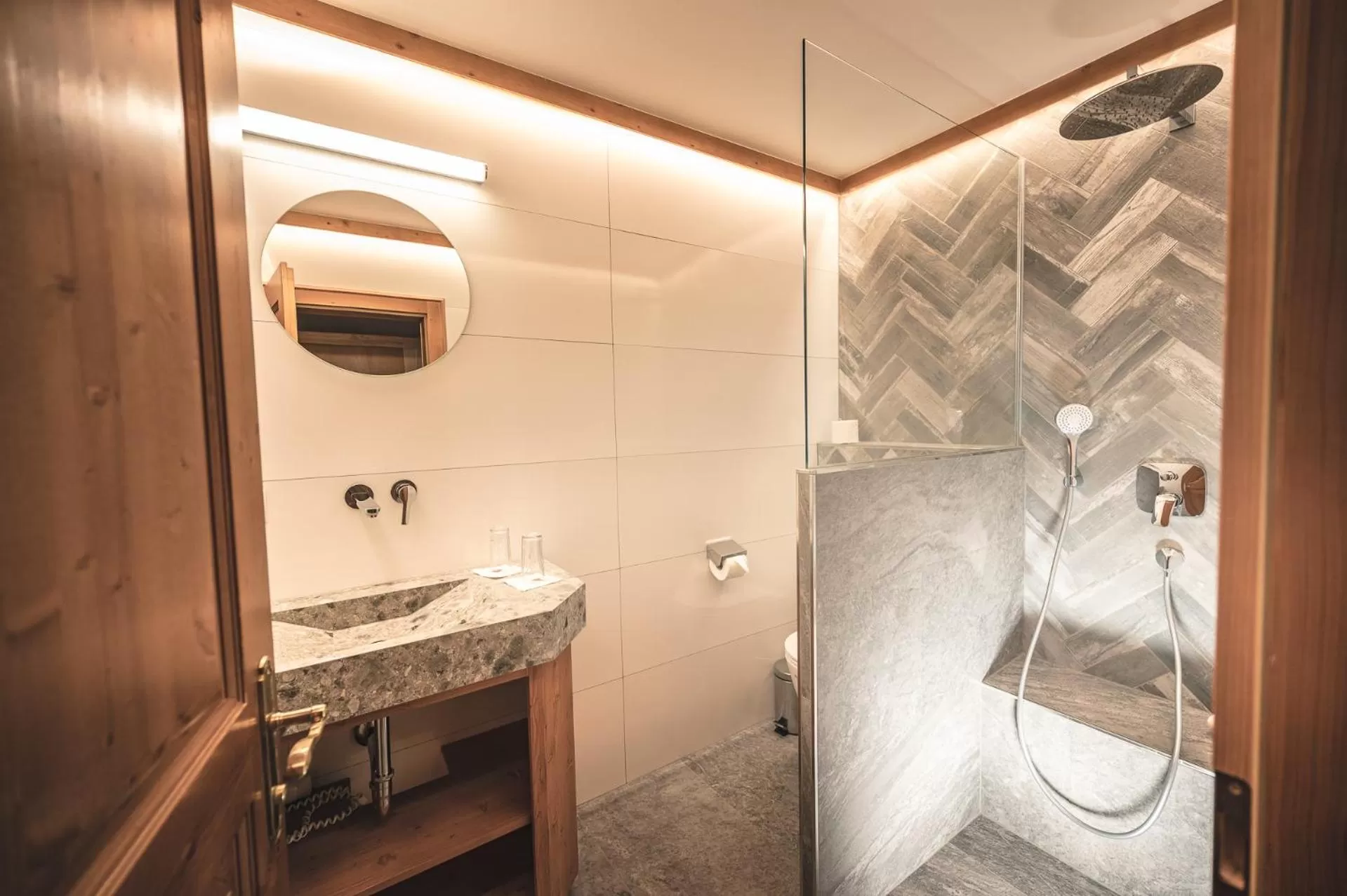 Bathroom in Hotel Schartner