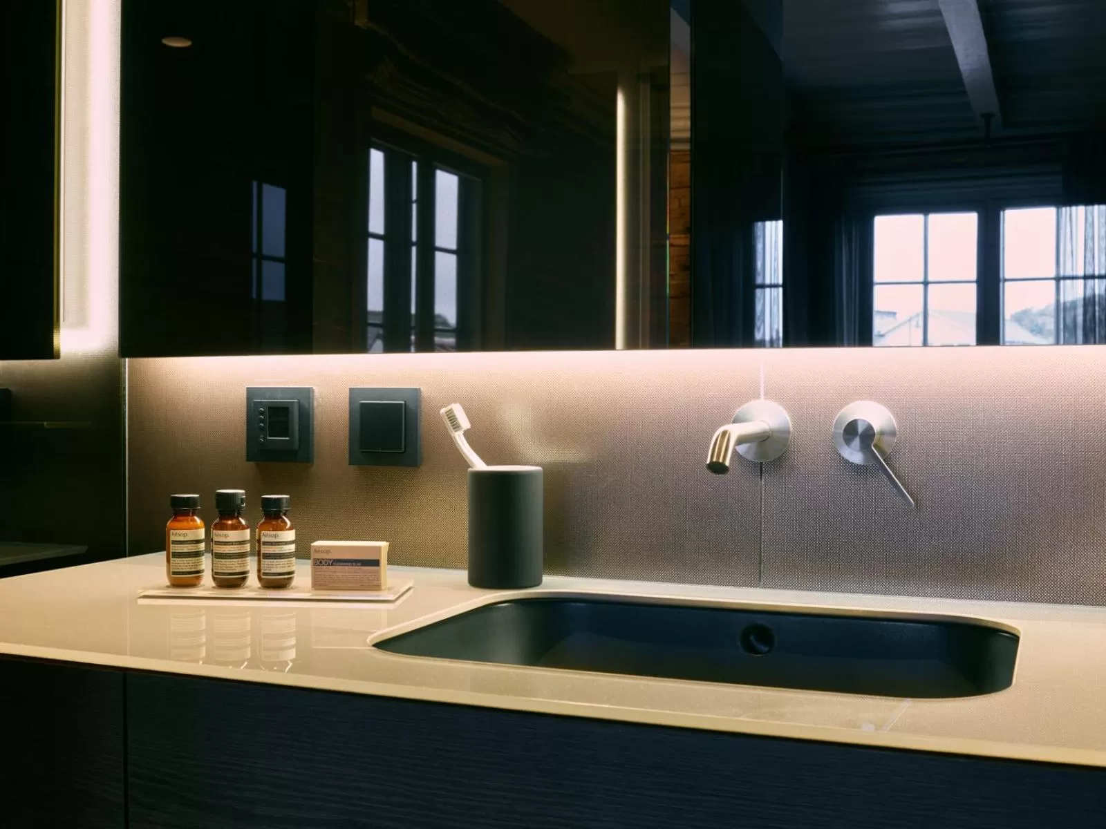 Bathroom in Tollboden Hotell - Unike Hoteller