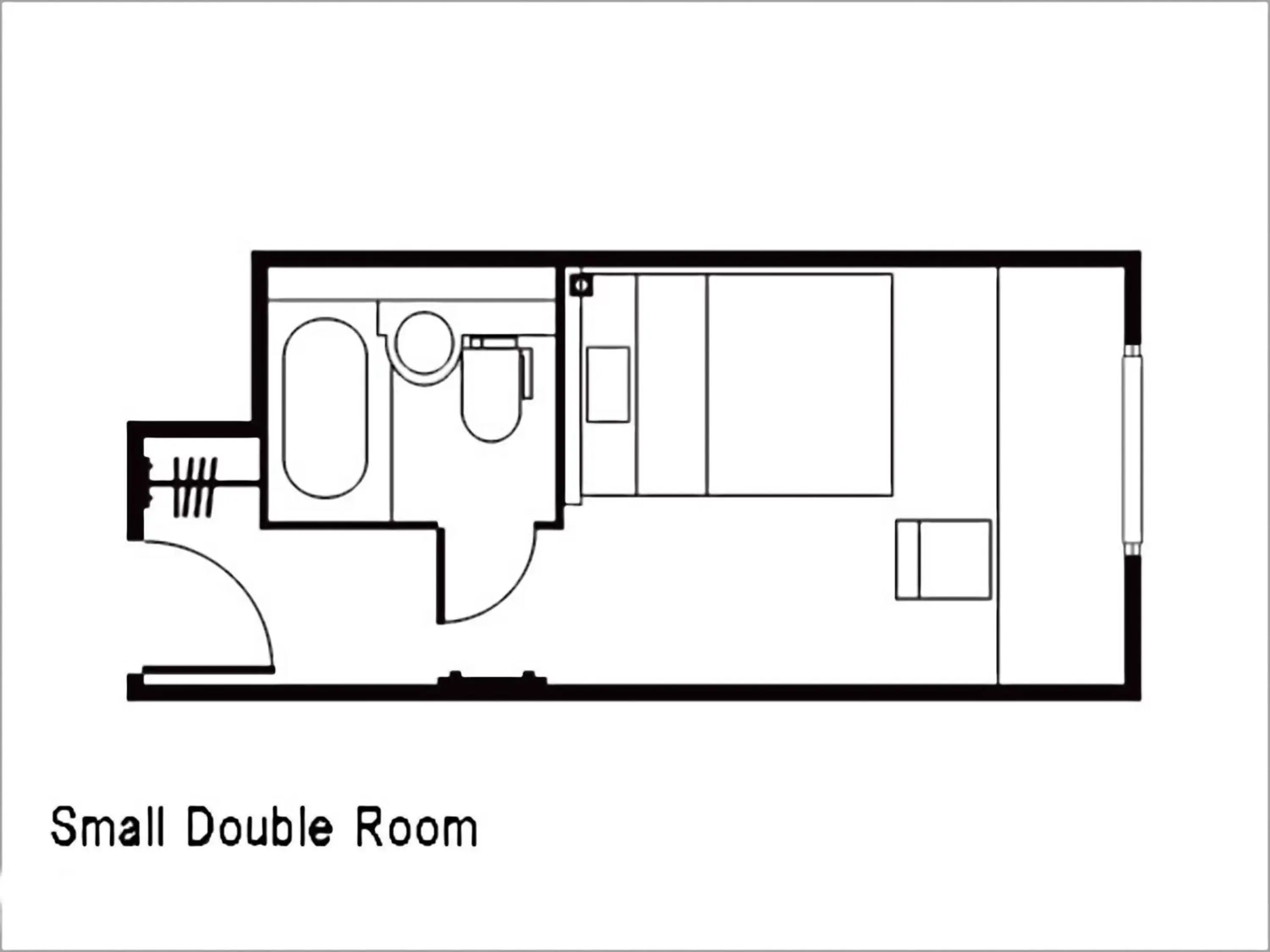 Standard Double Room - Smoking in Daiwa Roynet Hotel Hiroshima Standard Double Room - Smoking in Daiwa Roynet Hotel Hiroshima