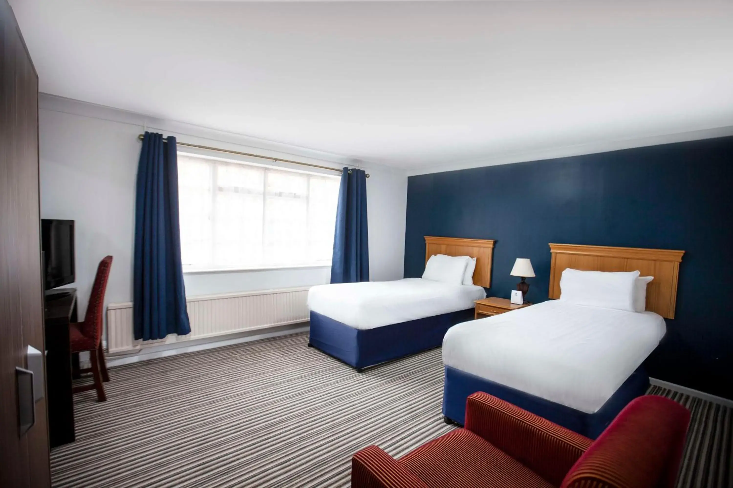 Standard Double Room with Two Single Beds - Non-Smoking in Best Western Brome Grange Hotel Standard Double Room with Two Single Beds - Non-Smoking in Best Western Brome Grange Hotel