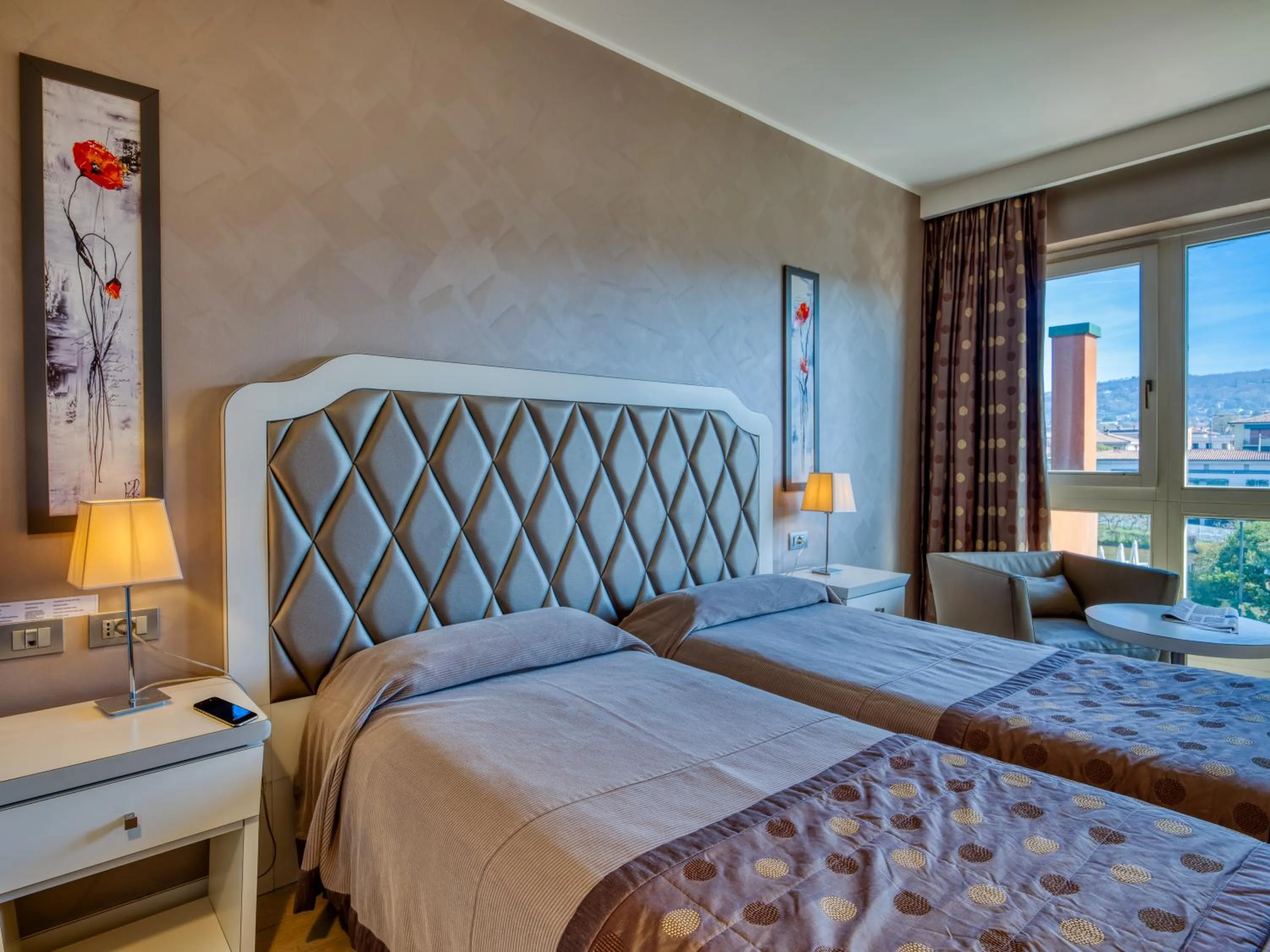 Bedroom, Bed in Parc Hotel Gritti