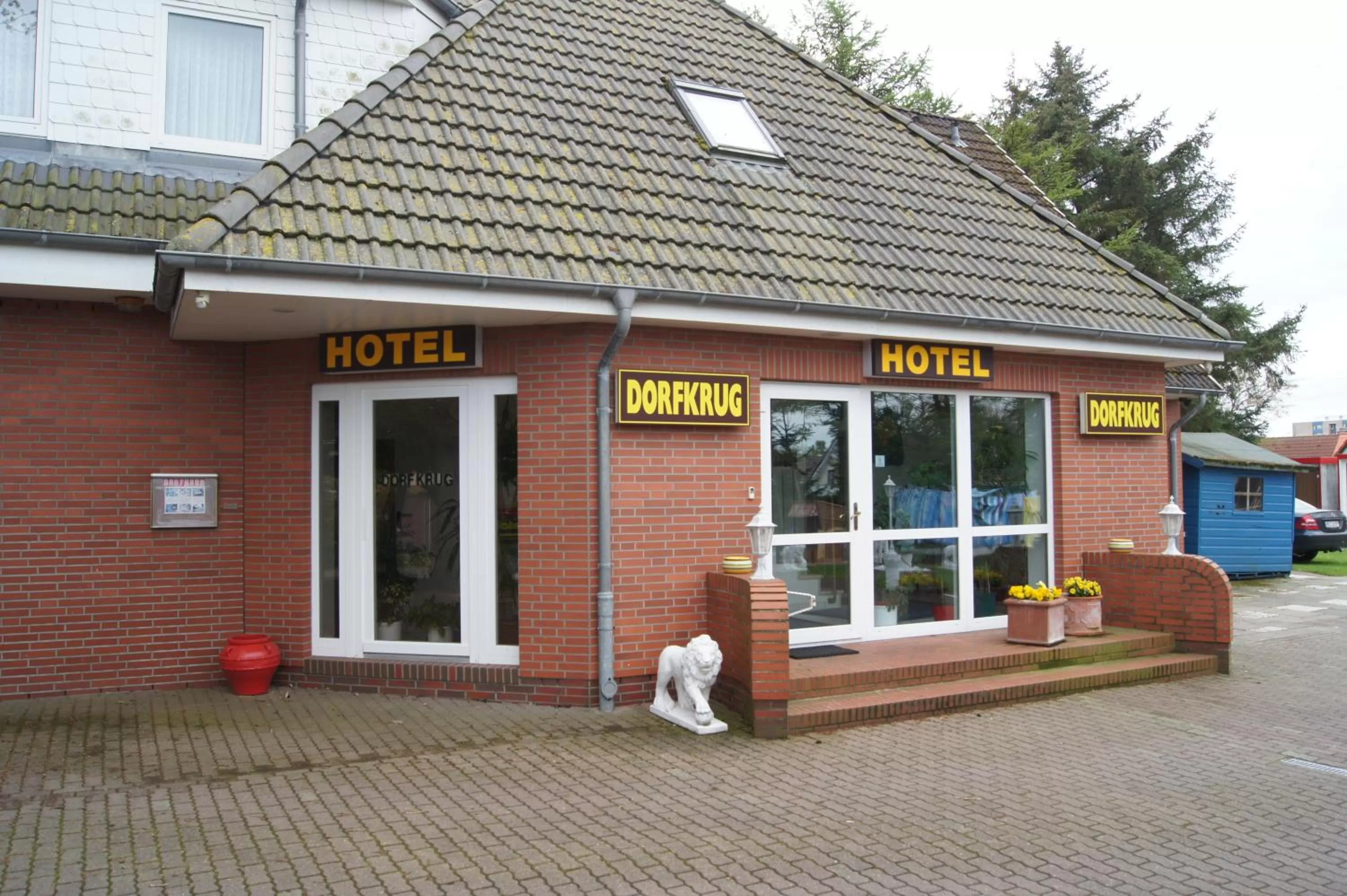 Facade/entrance in Hotel Dorfkrug Büsum