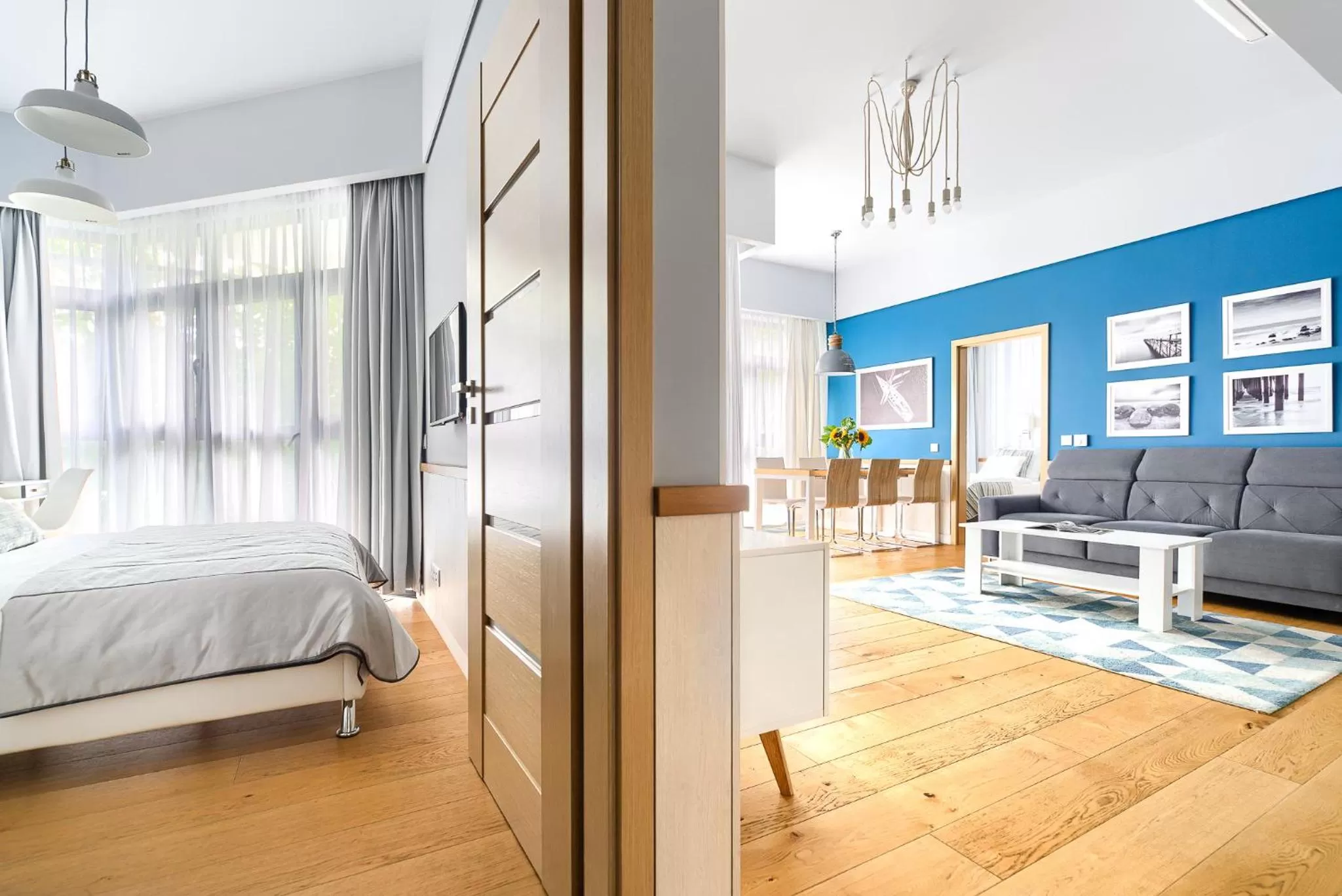 Bed in Dune Resort Mielno - A