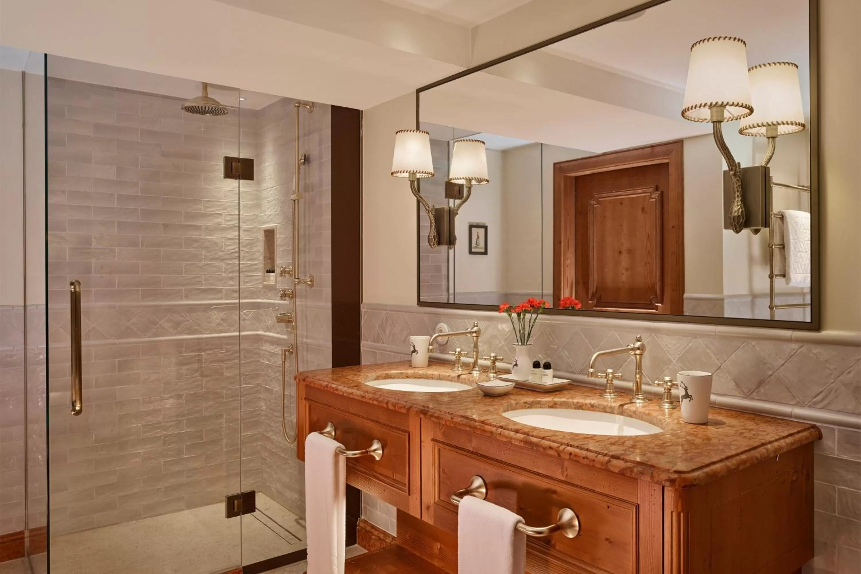 Bathroom in Hotel Goldener Hirsch, A Luxury Collection Hotel, Salzburg