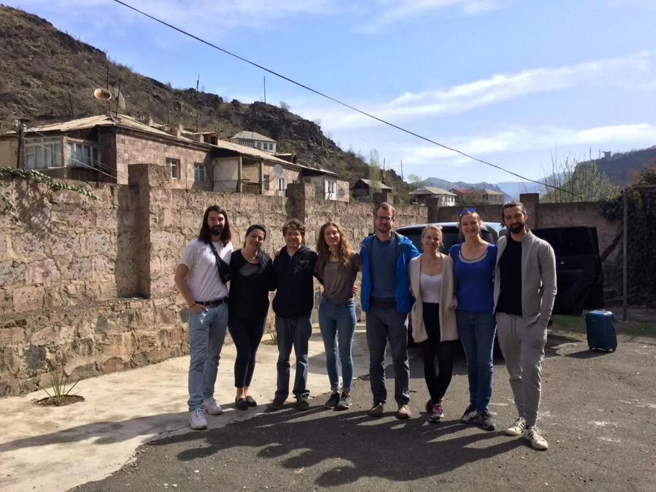 group of guests in ApartHotel in Alaverdi