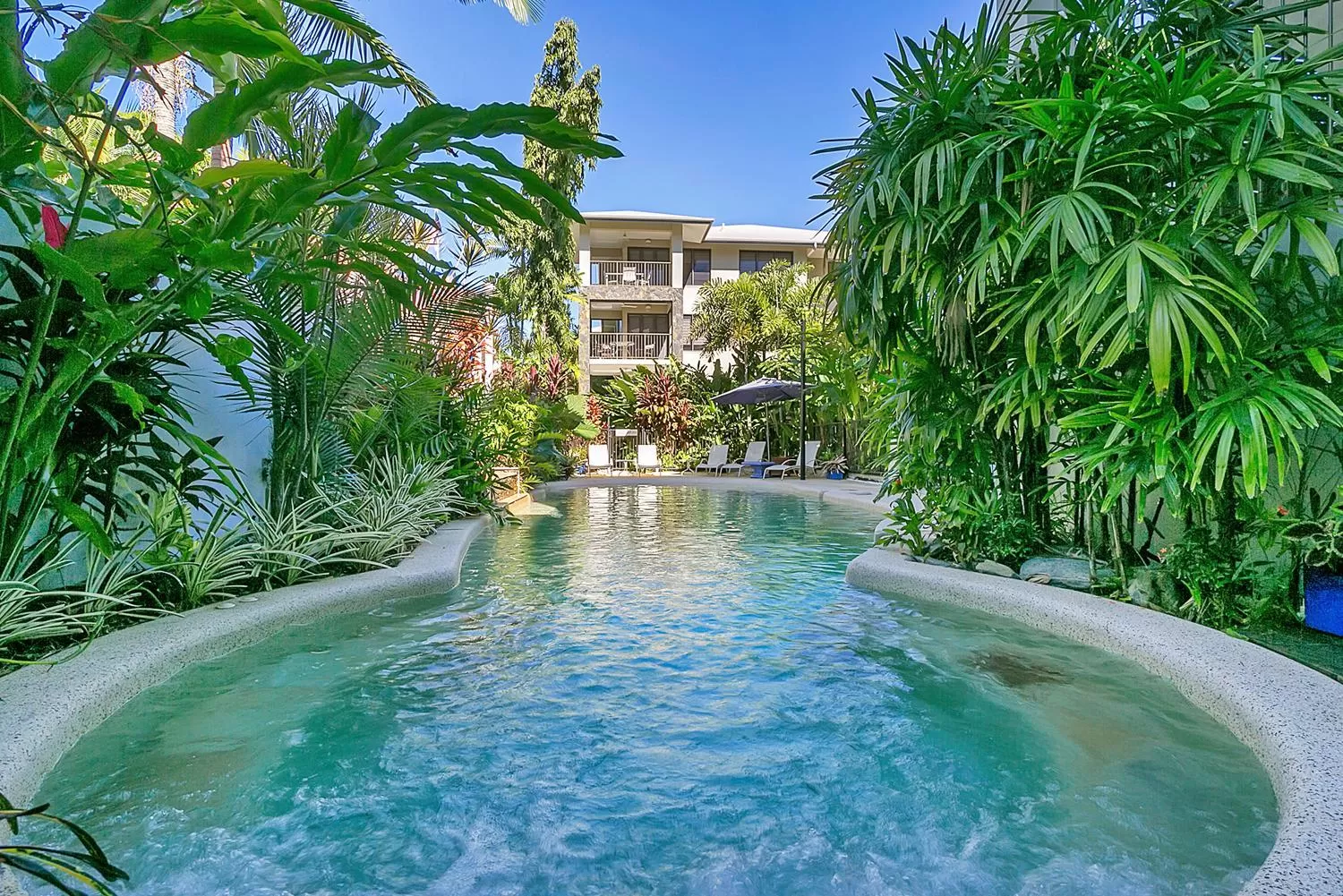 Swimming pool in Sea Point on Trinity Beach
