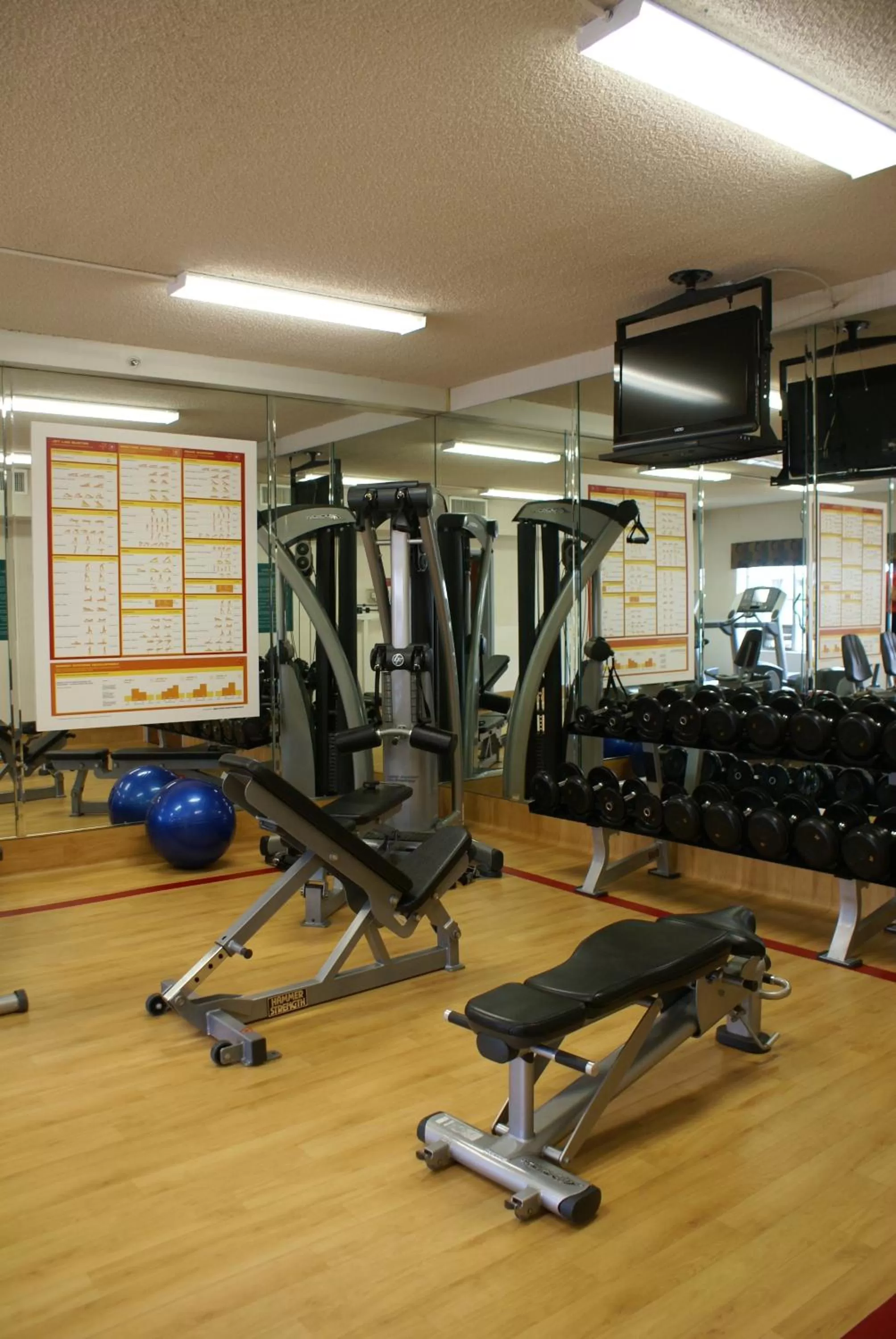 Fitness centre/facilities in Anaheim Majestic Garden Hotel