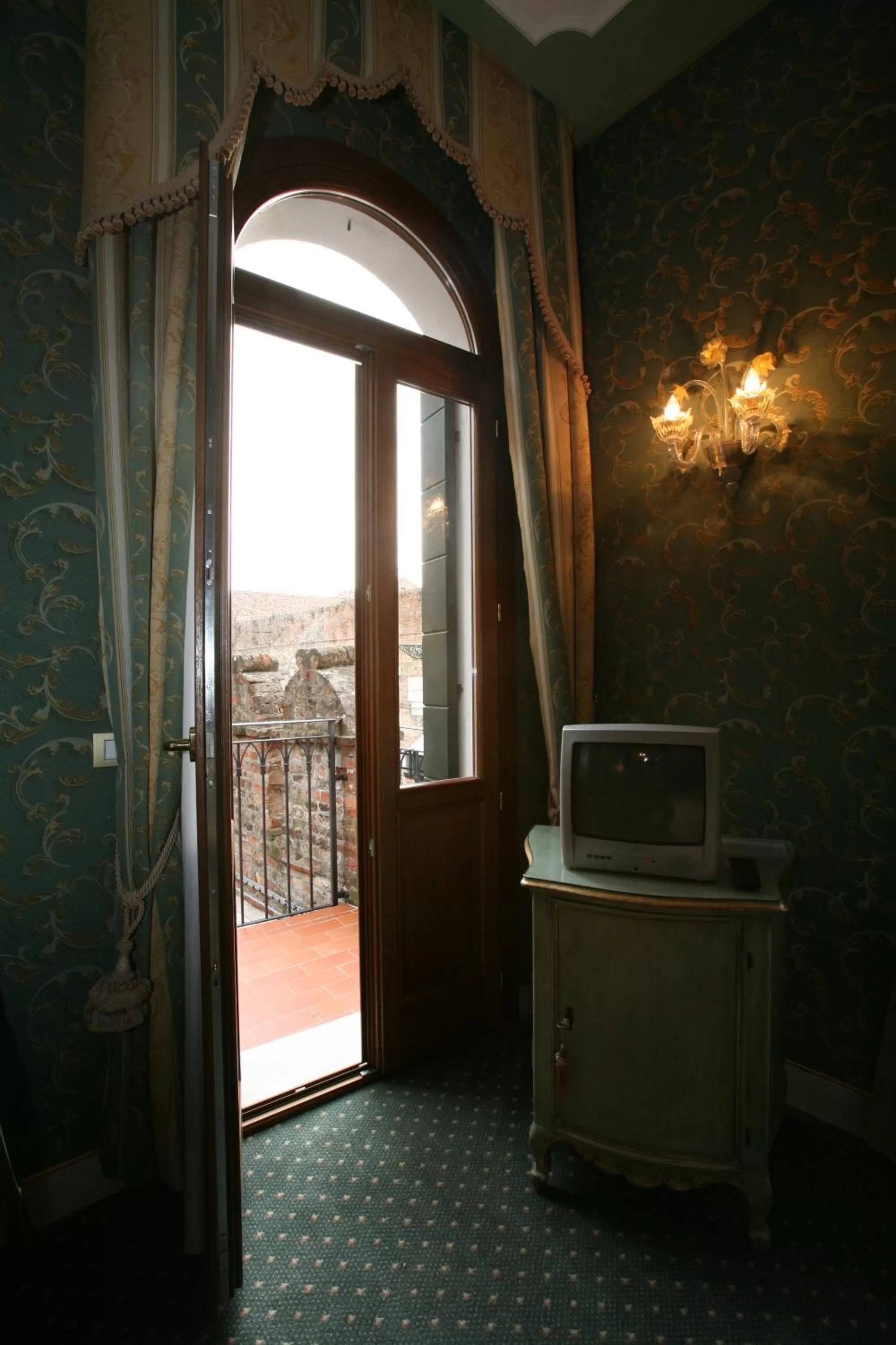 Garden view in Locanda Ca' del Brocchi